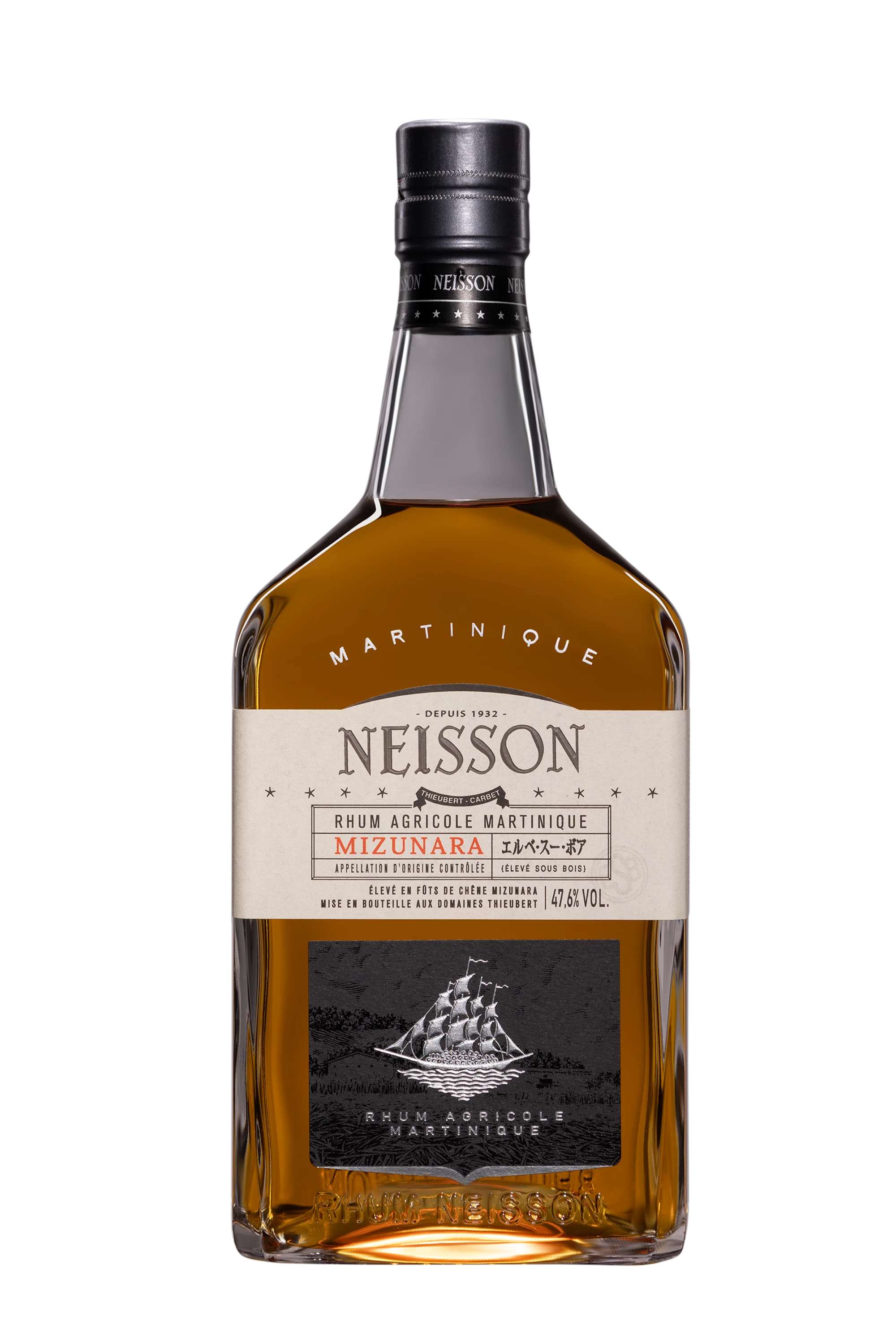 Neisson - Rhum Agricole de Martinique "Elevé Sous Bois - Mizunara - Batch 2" Brun 47.6°, 70cl