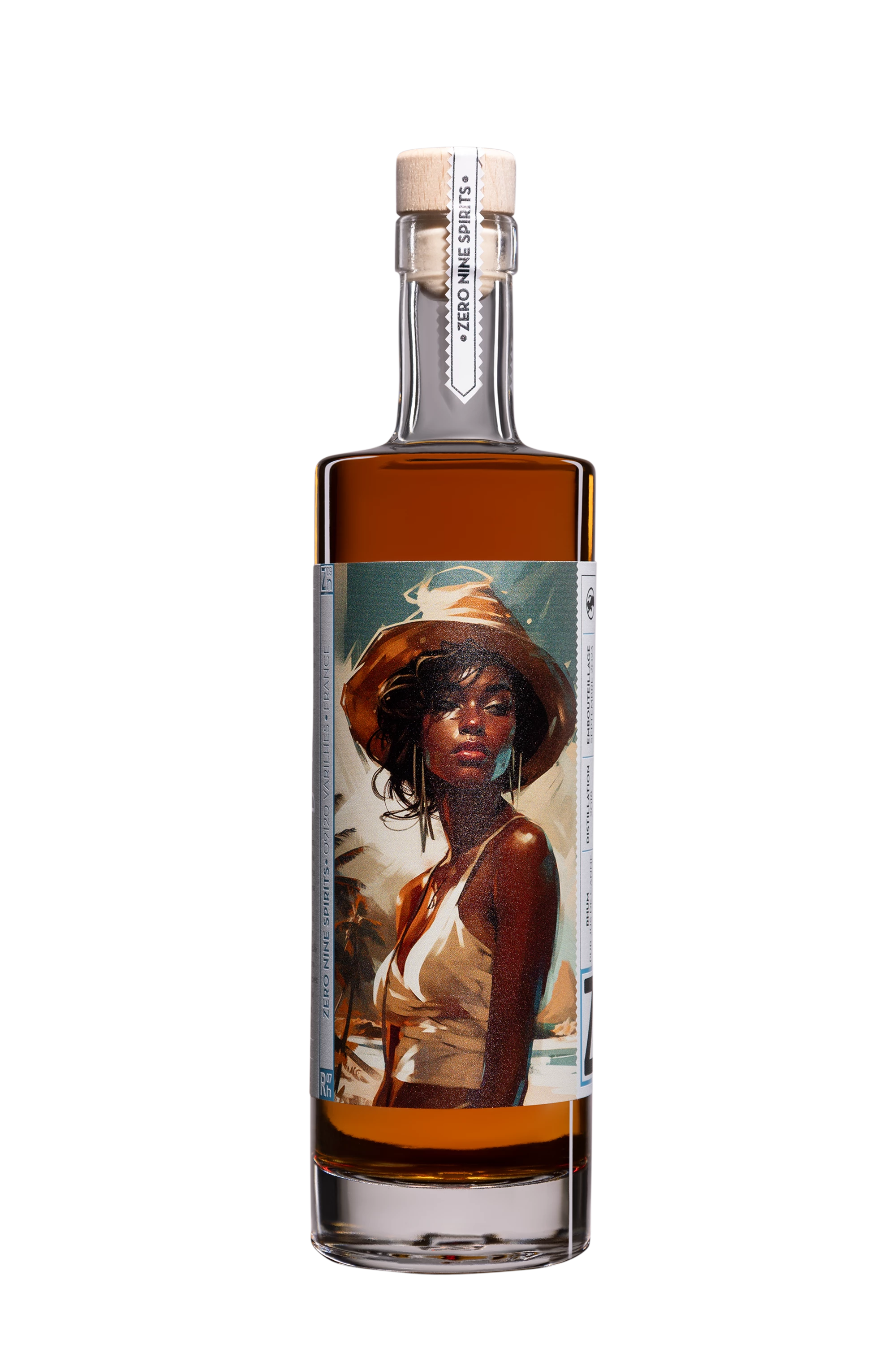 Zero Nine Spirits - Rhum Vieux Agricole "5 Ans Antilles Françaises" Brun 2018 60.8°, 50cl