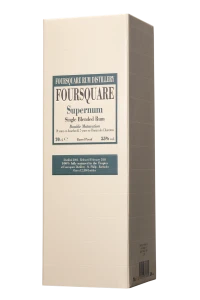 Vélier - Molasses Barbados Rhum "Foursquare - Supernum" Brun 55° Giftbox, 70cl