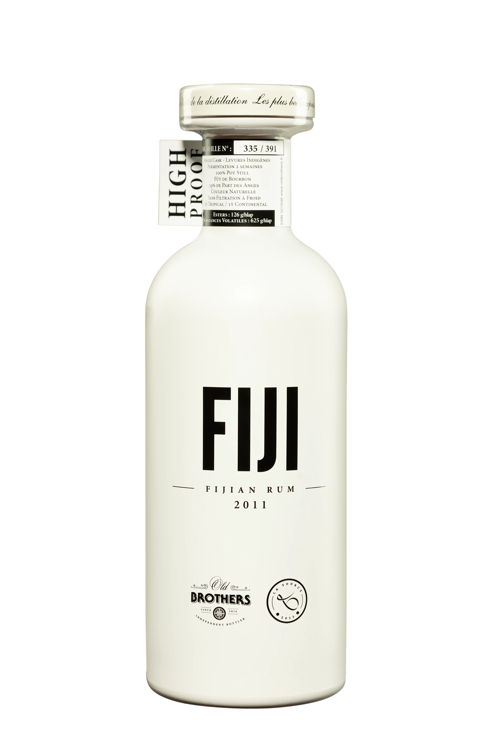 Old Brothers - Molasses Fijian Rhum "Fidji" Brun 2011 59.1°, 50cl