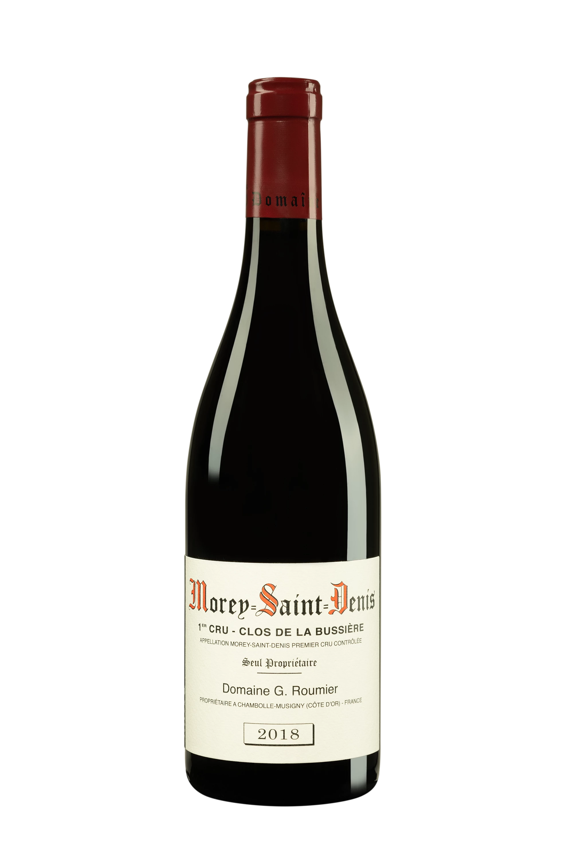 Domaine Georges Roumier - Morey-Saint-Denis 1er Cru "Clos de la Bussière" Rouge 2018 13°, 75cl