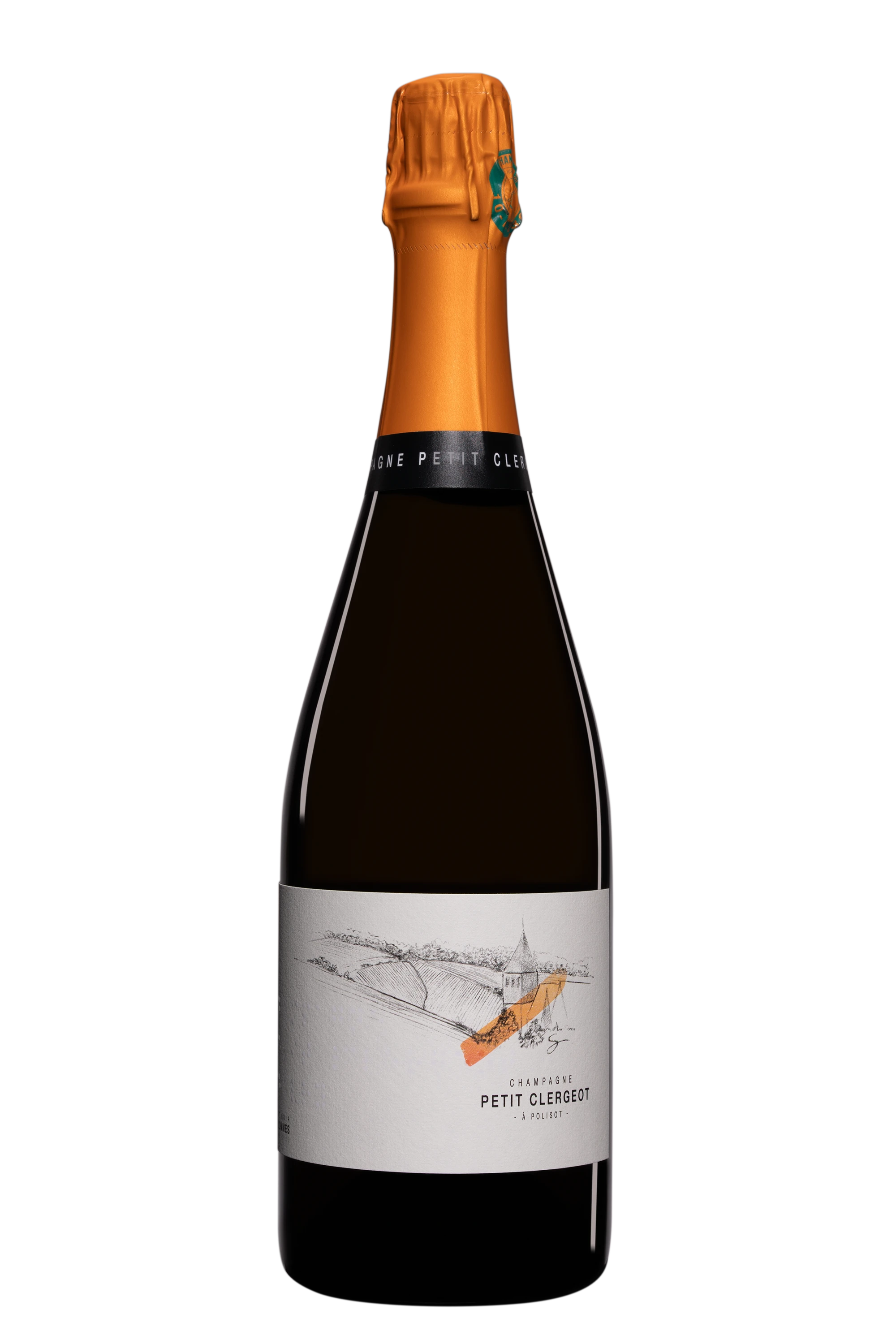 Domaine Petit Clergeot - Champagne Brut Nature "Les Commes" Blanc Vendange 2022 Dégorgement 2025 12.5°, 75cl