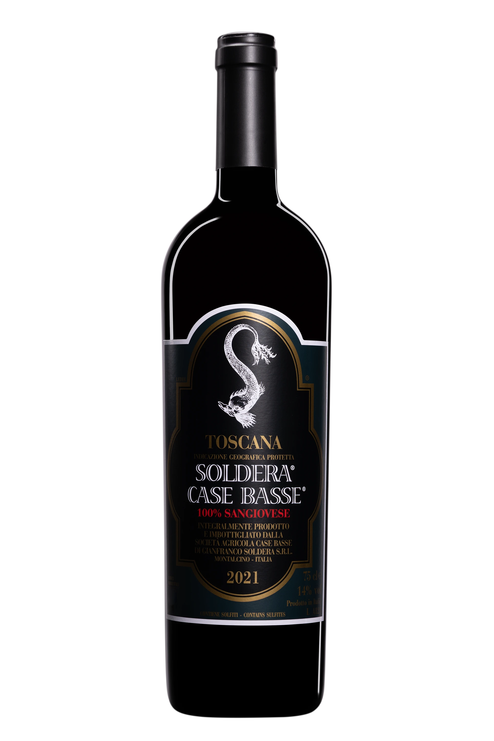 Azienda Agricola Case Basse di Gianfranco Soldera - Toscane "Soldera Case Basse 100% Sangiovese" Rouge 2021 14°, 75cl