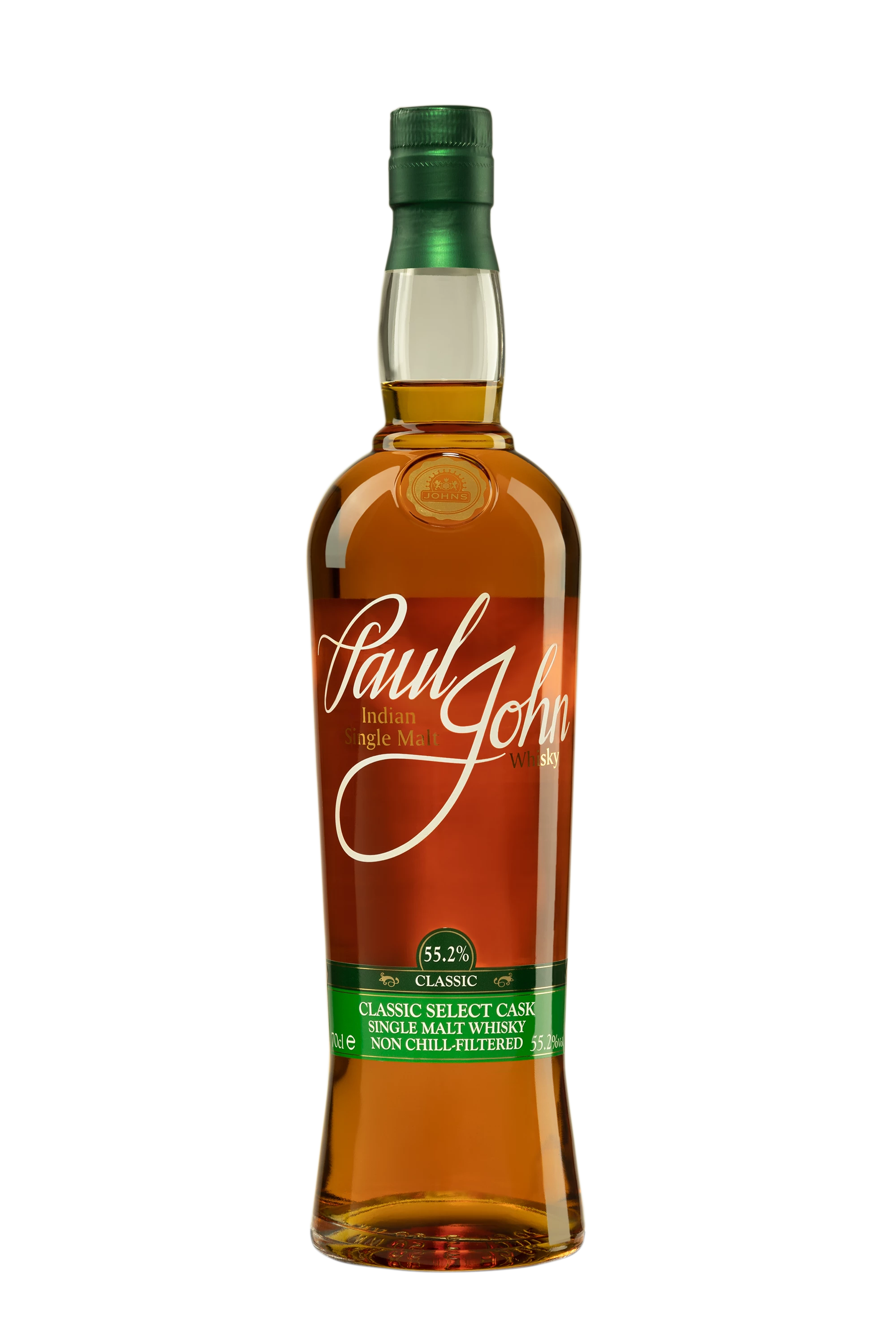 Paul John - Single Malt Indian Whisky "Classic Cask Select" 55.2° Giftbox, 70cl