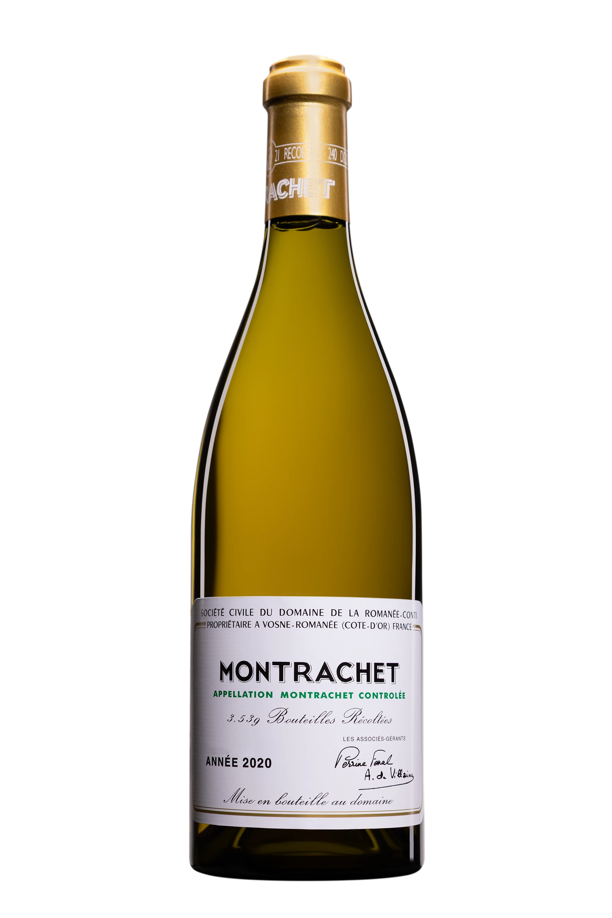 Domaine de la Romanée Conti - Montrachet Grand Cru Blanc 2020 14°, 75cl
