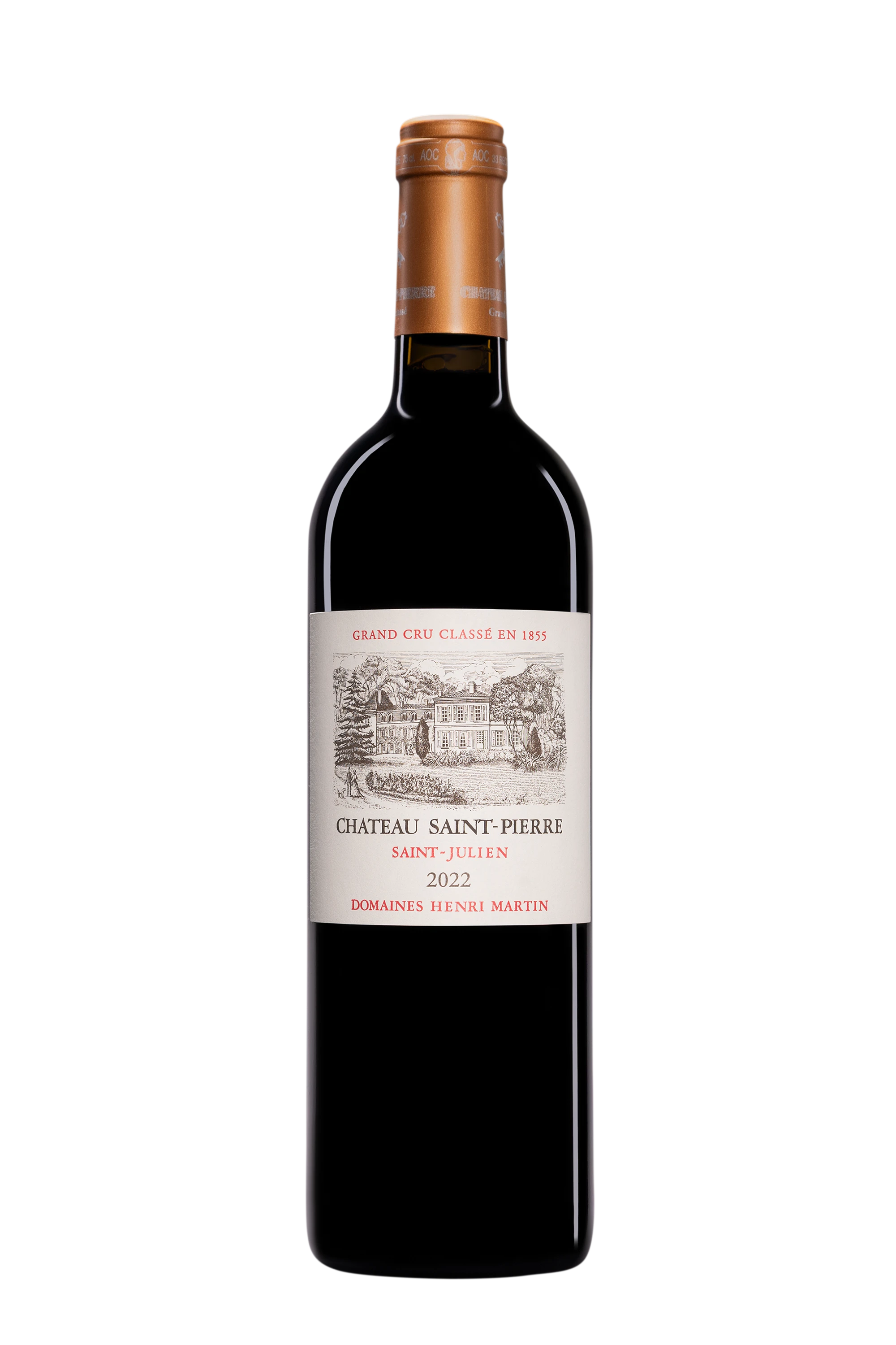 Château Saint-Pierre - Saint-Julien "4ème Grand Cru Classé" Rouge 2022, 75cl