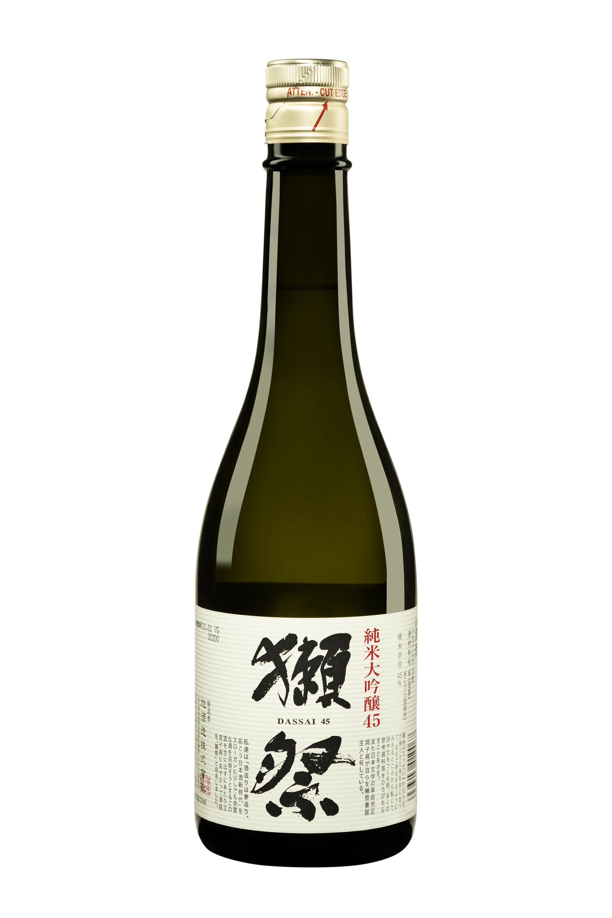 Dassai - Saké "Junmai Daiginjo 45" 16°, 72cl