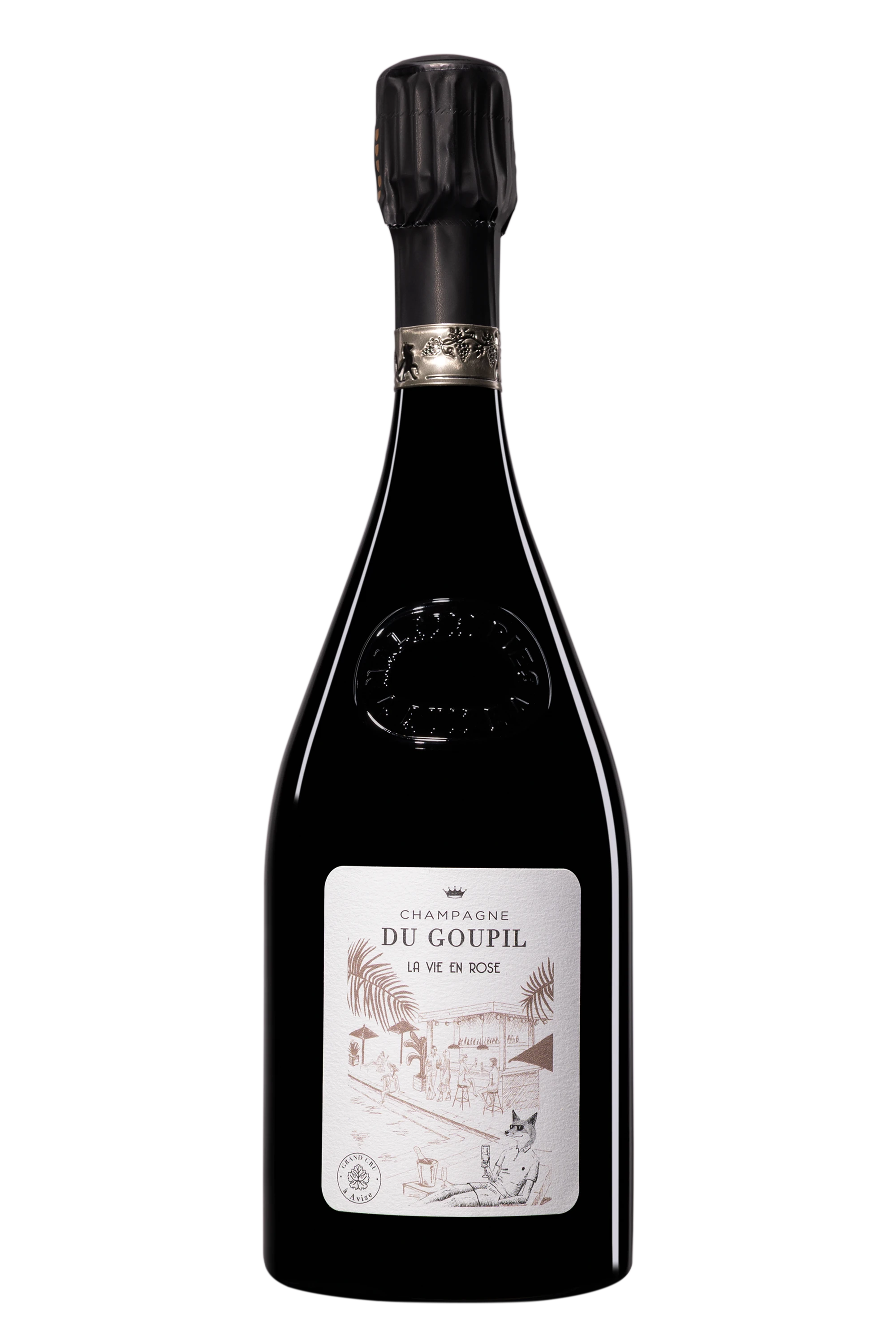 Domaine du Goupil - Champagne Brut Grand Cru Blanc de Blancs "La Vie en Rose" Rosé NV Dégorgement Jun. 2026 12°, 75cl