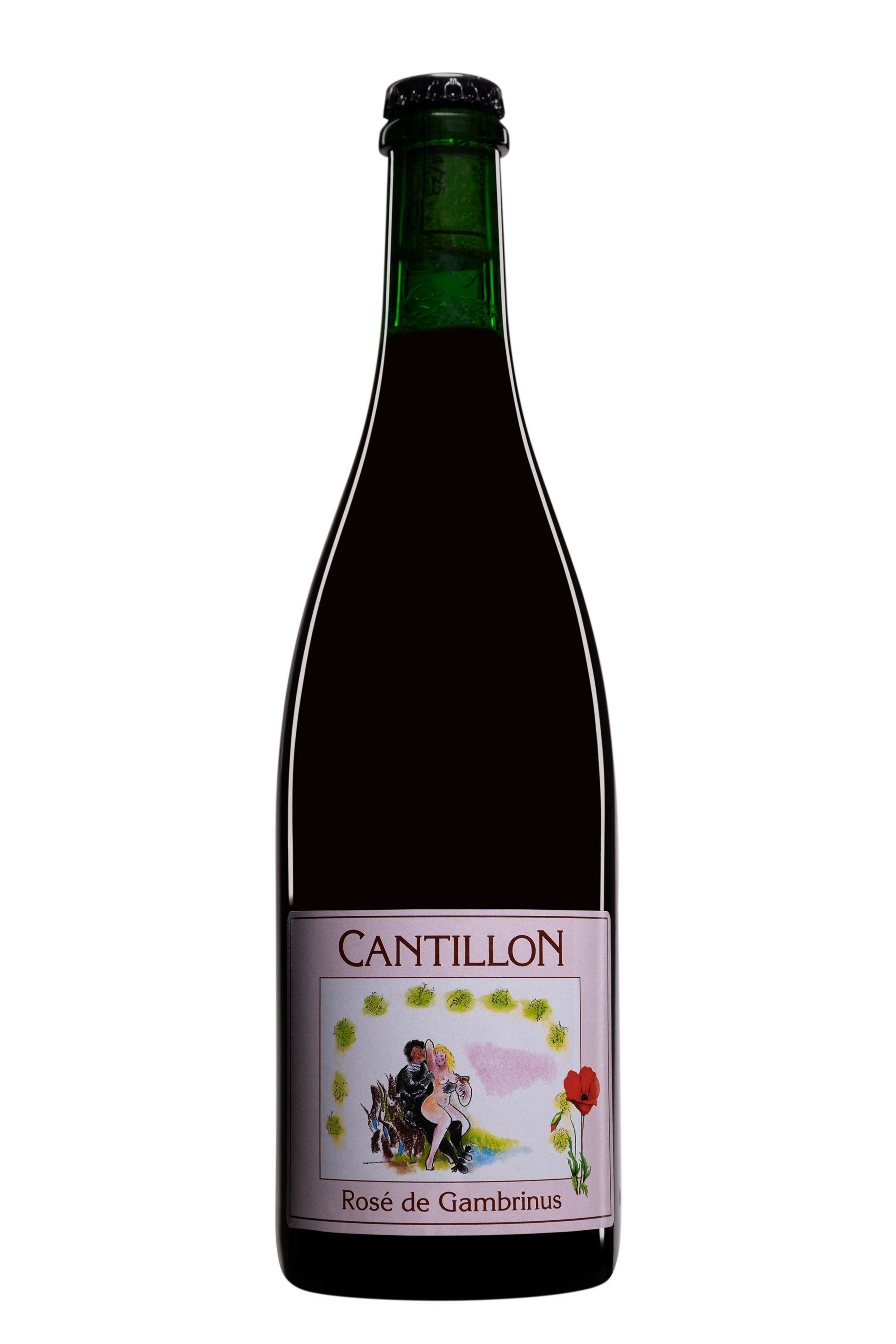 Brasserie Cantillon - Bière de Belgique "Rosé de Gambrinus" 5°, 75cl