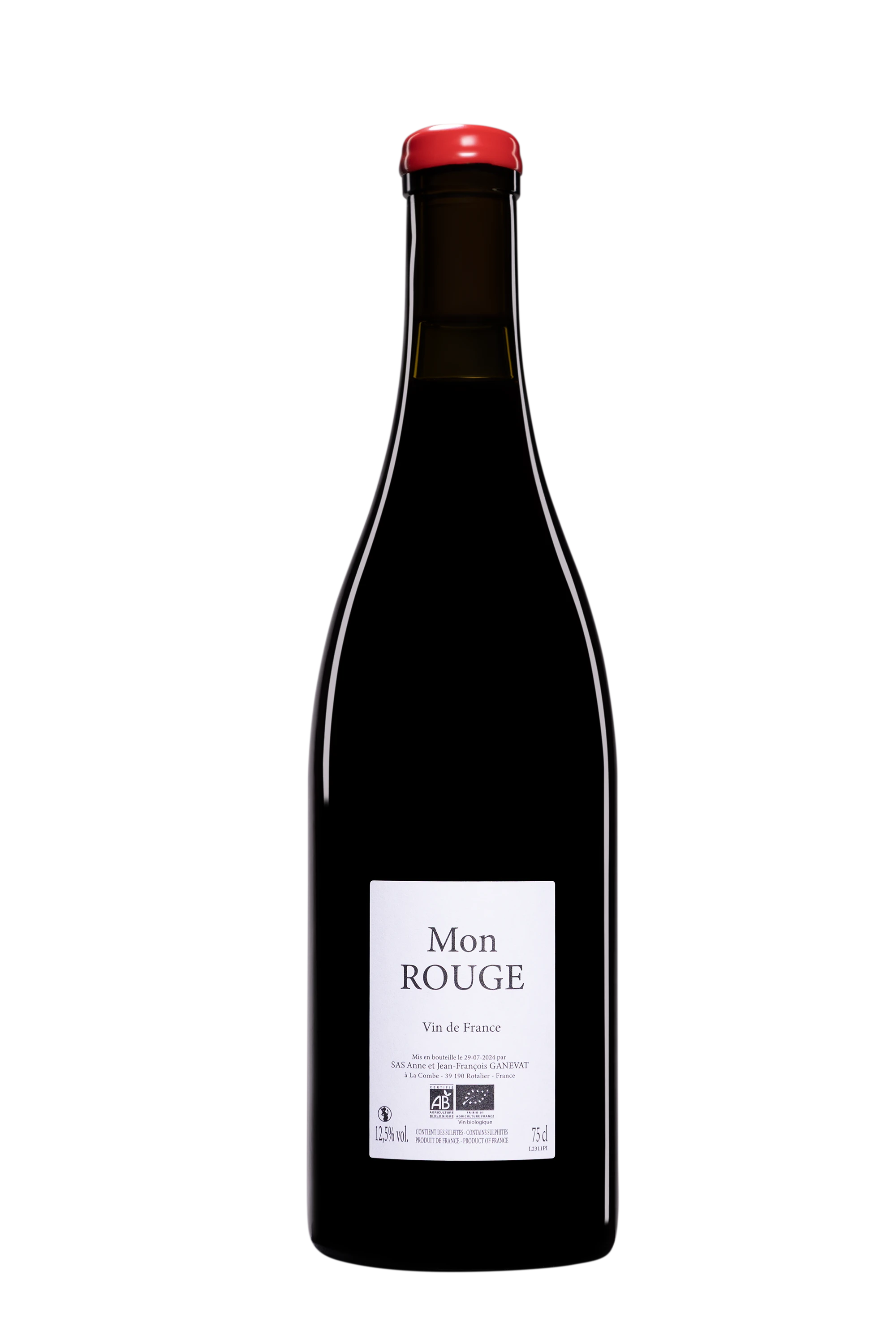 Maison Anne et Jean-François Ganevat - Vin de France "Mon Rouge" Rouge NV, 75cl