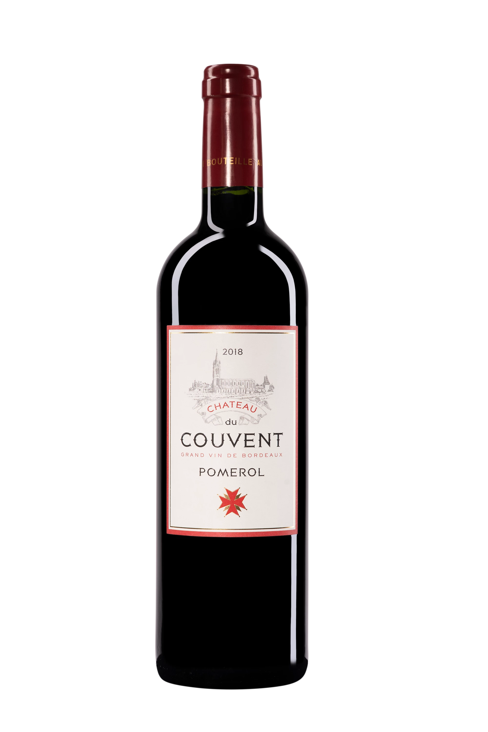 Clos René - Pomerol "Château du Couvent - Second Vin de Clos René" Rouge 2018, 75cl