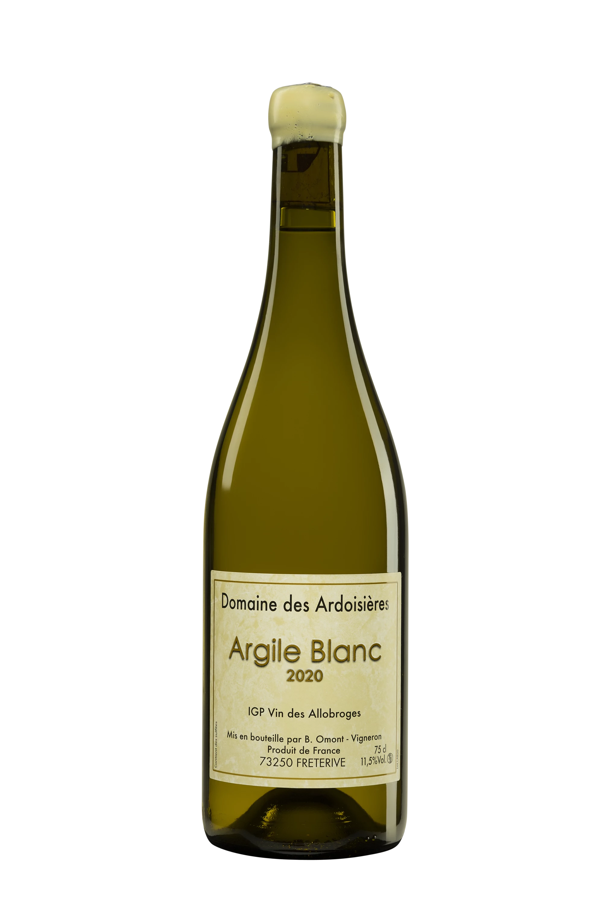 Domaine des Ardoisières - Vins des Allobroges "Argile" Blanc 2020, 75cl