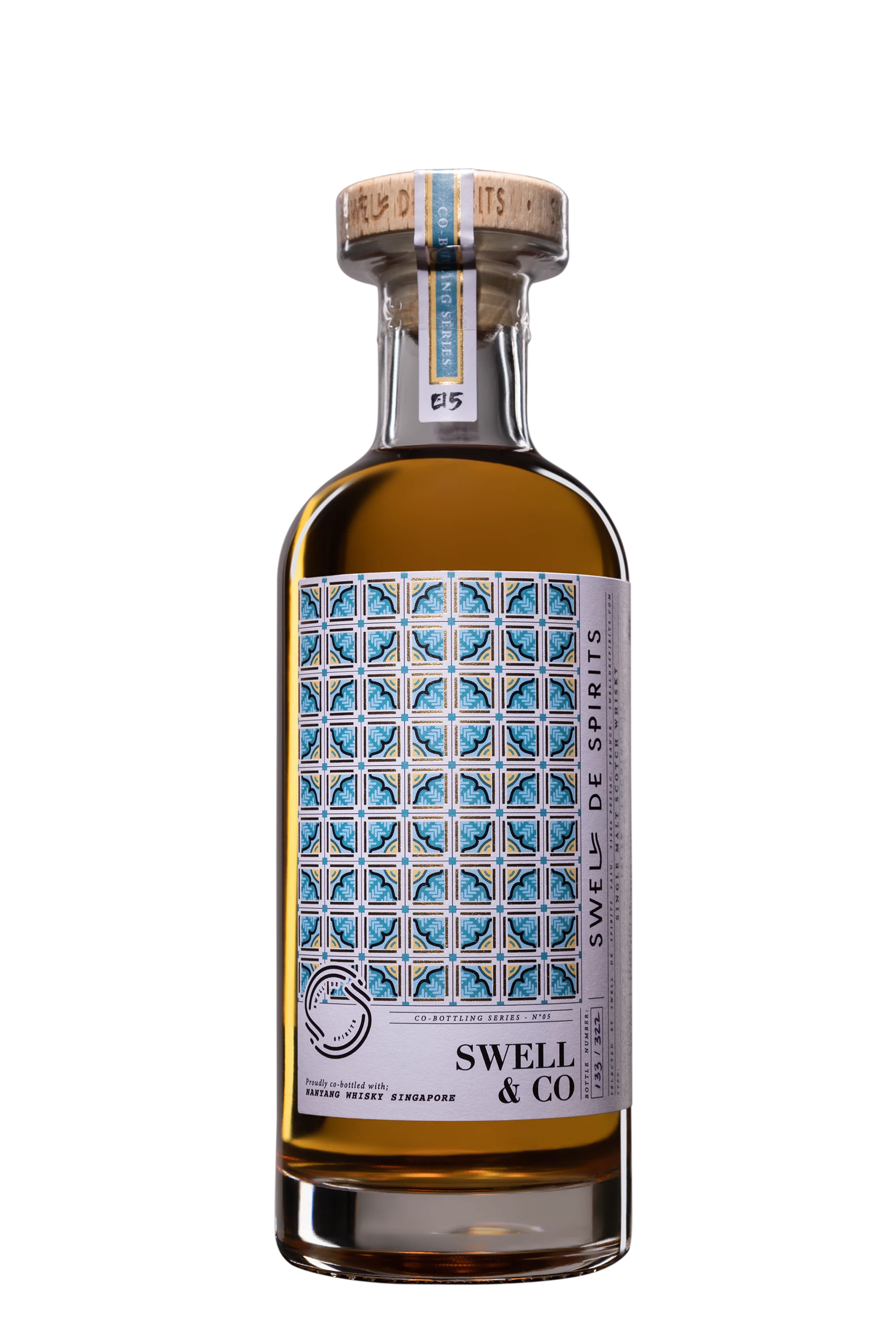 Swell de Spirits - Single Malt Scotch Whisky "Bruichladdich - Lochindaal - Swell & Co Series N°5" 2009 61.7°, 50cl