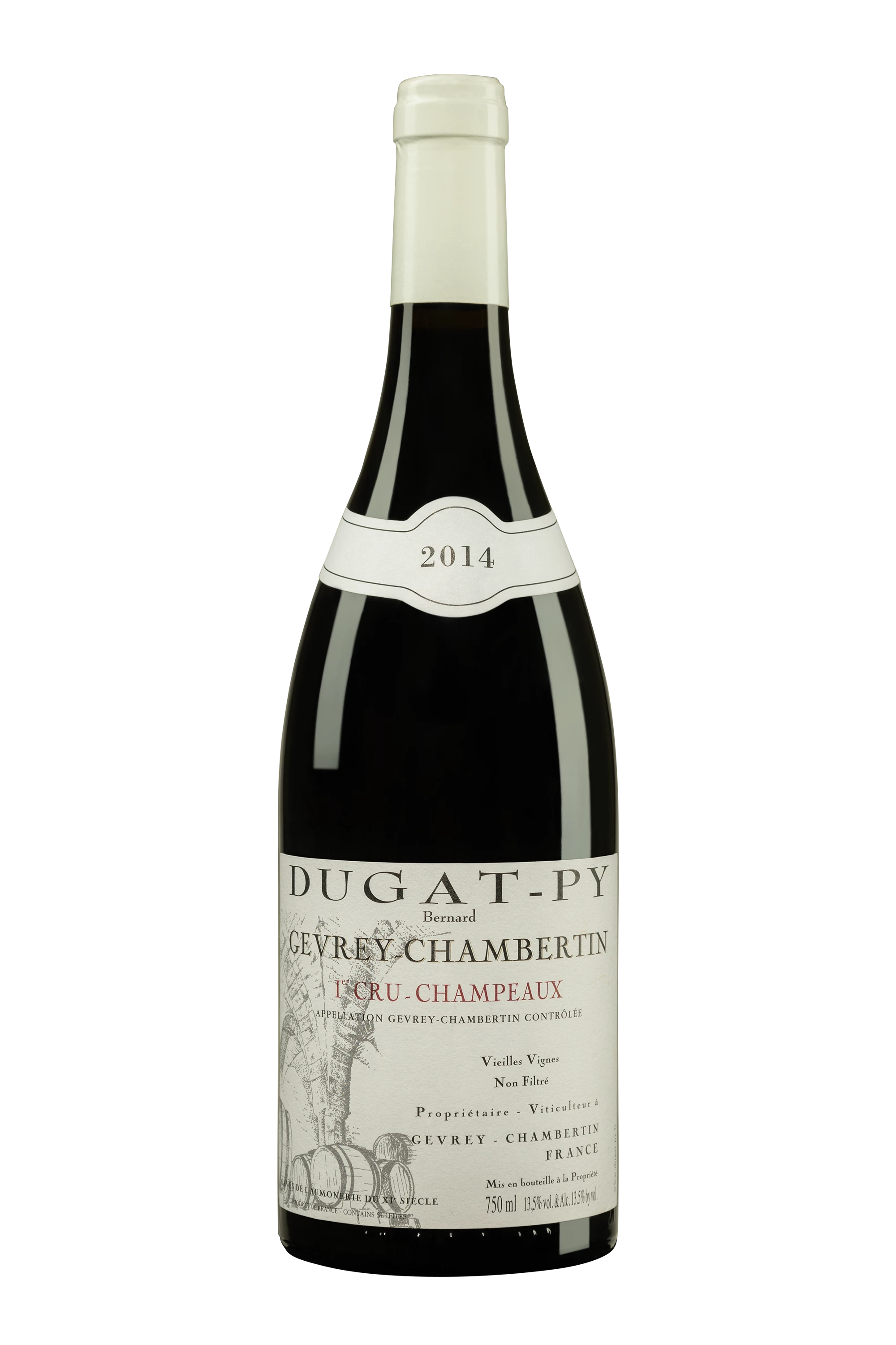 Domaine Bernard Dugat-Py - Gevrey-Chambertin 1er Cru "Champeaux - Très Vieilles Vignes" Rouge 2014, 75cl