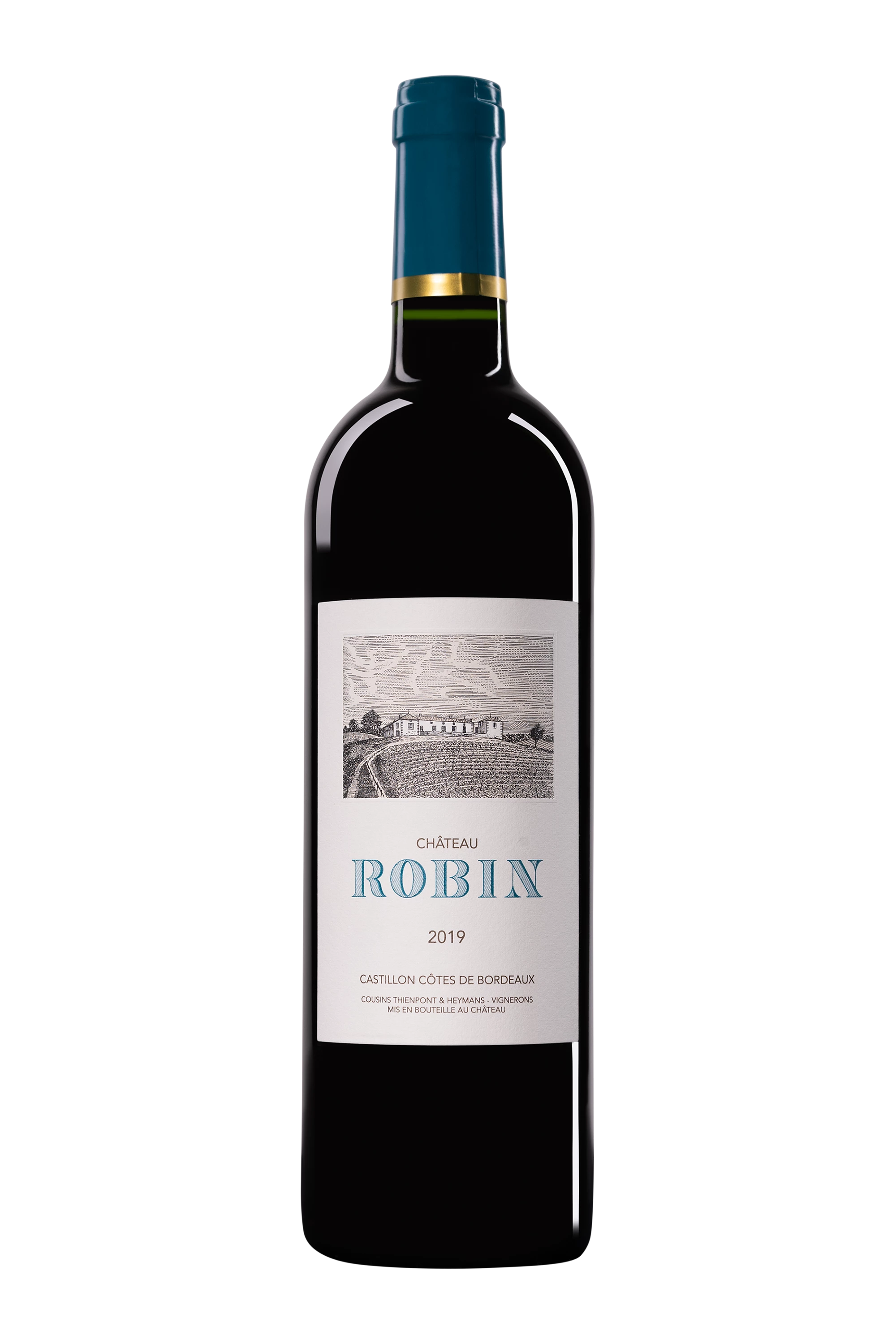 Château Robin - Castillon - Côtes de Bordeaux Rouge 2019, 75cl