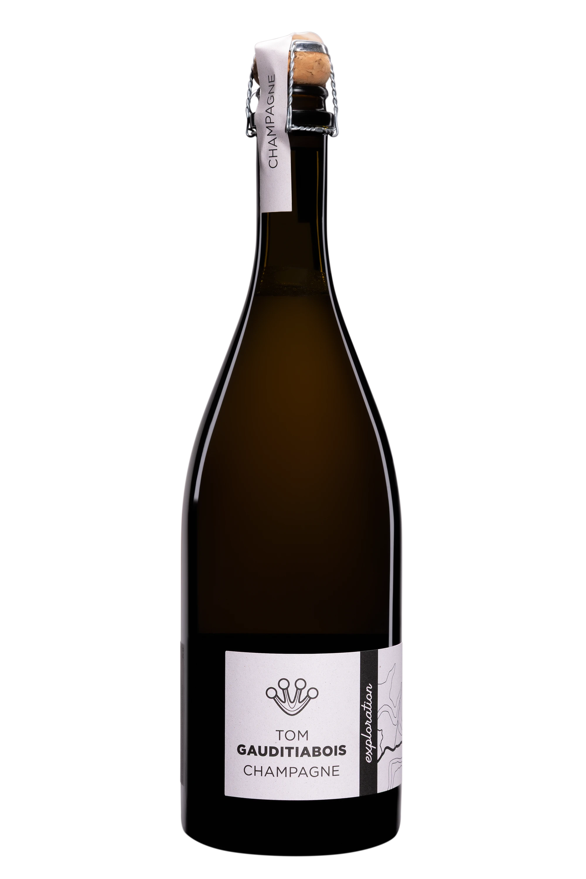 Domaine Tom Gauditiabois - Champagne Brut Nature "Exploration E|08" Blanc Vendange 01 Sep. 2020 Dégorgement 17 Dec. 2024 12.5°, 75cl