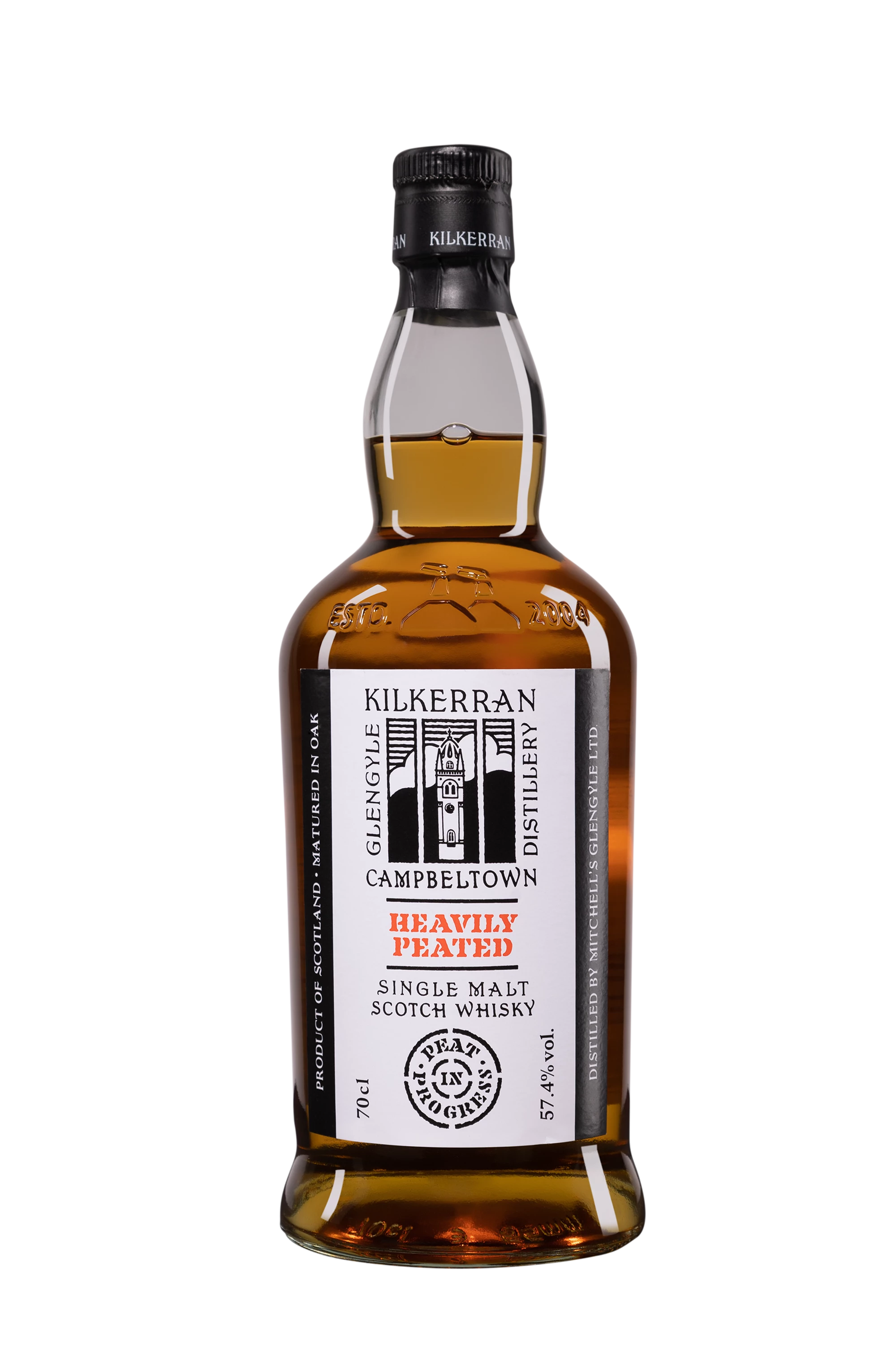 Kilkerran - Single Malt Scotch Whisky "Heavily Peated - Batch 6" 57.4°, 70cl