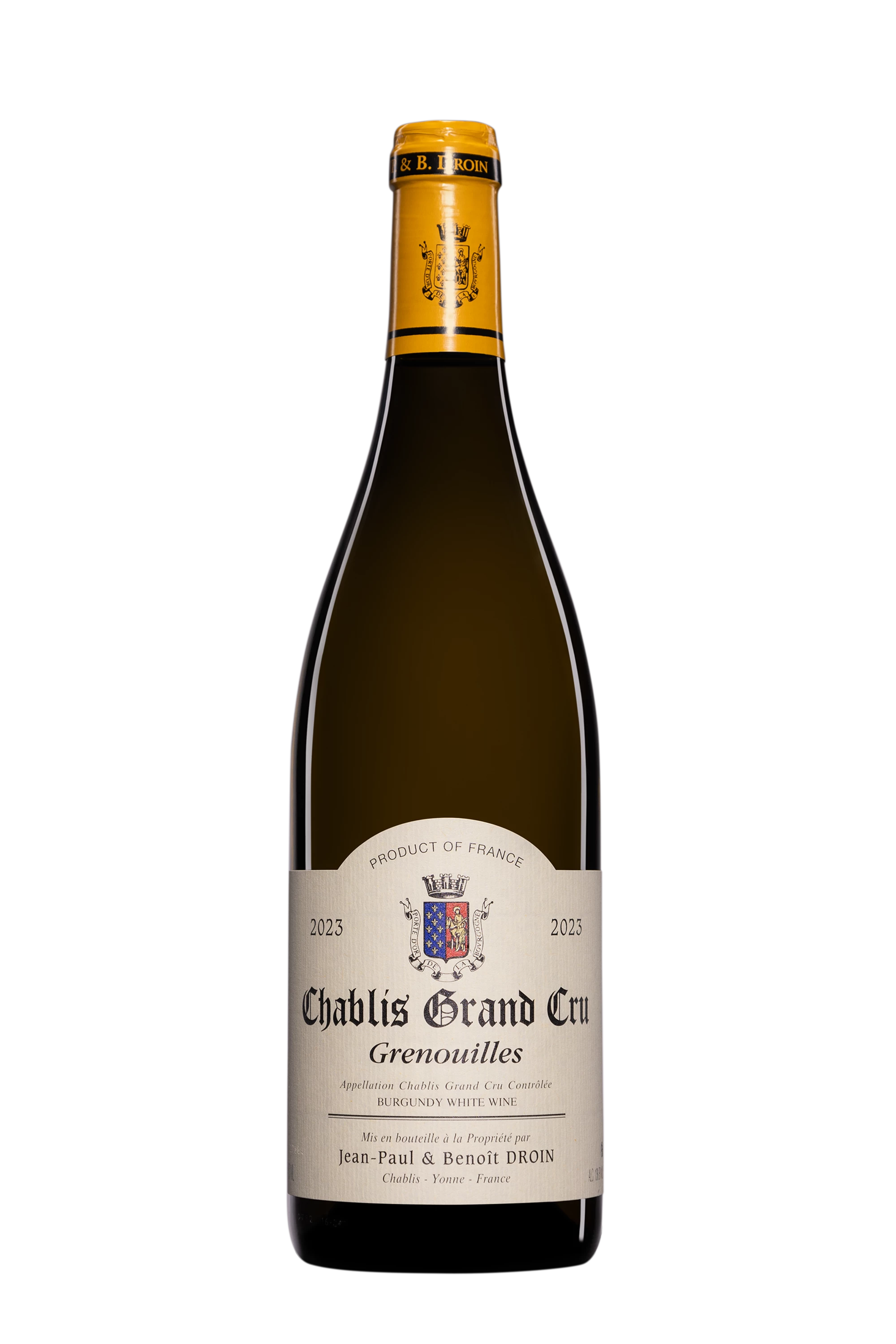 Domaine Jean-Paul Droin - Chablis Grand Cru "Grenouille" Blanc 2023, 75cl