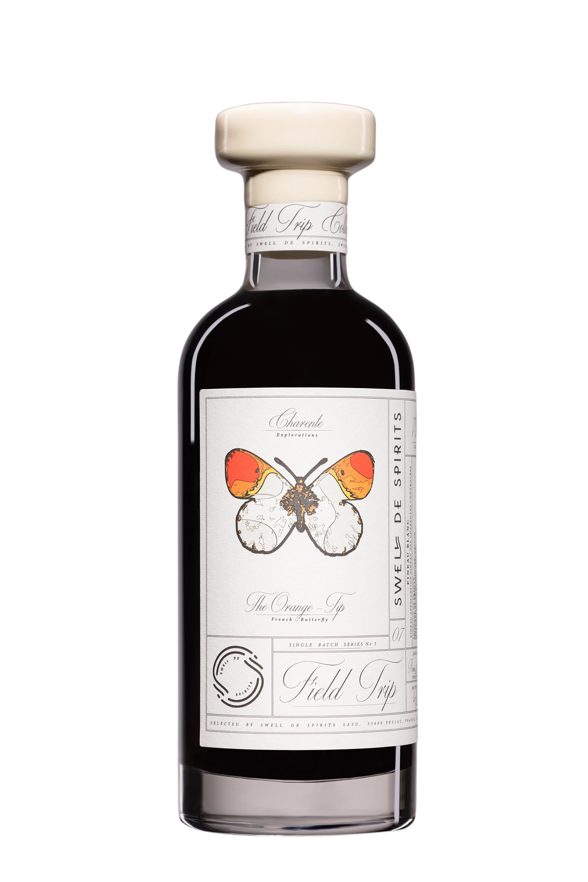 Swell de Spirits - Pineau des Charentes "Chai Rémi Landier - Lot 73 - Field Trip N°7" Brun NV 16°, 50cl