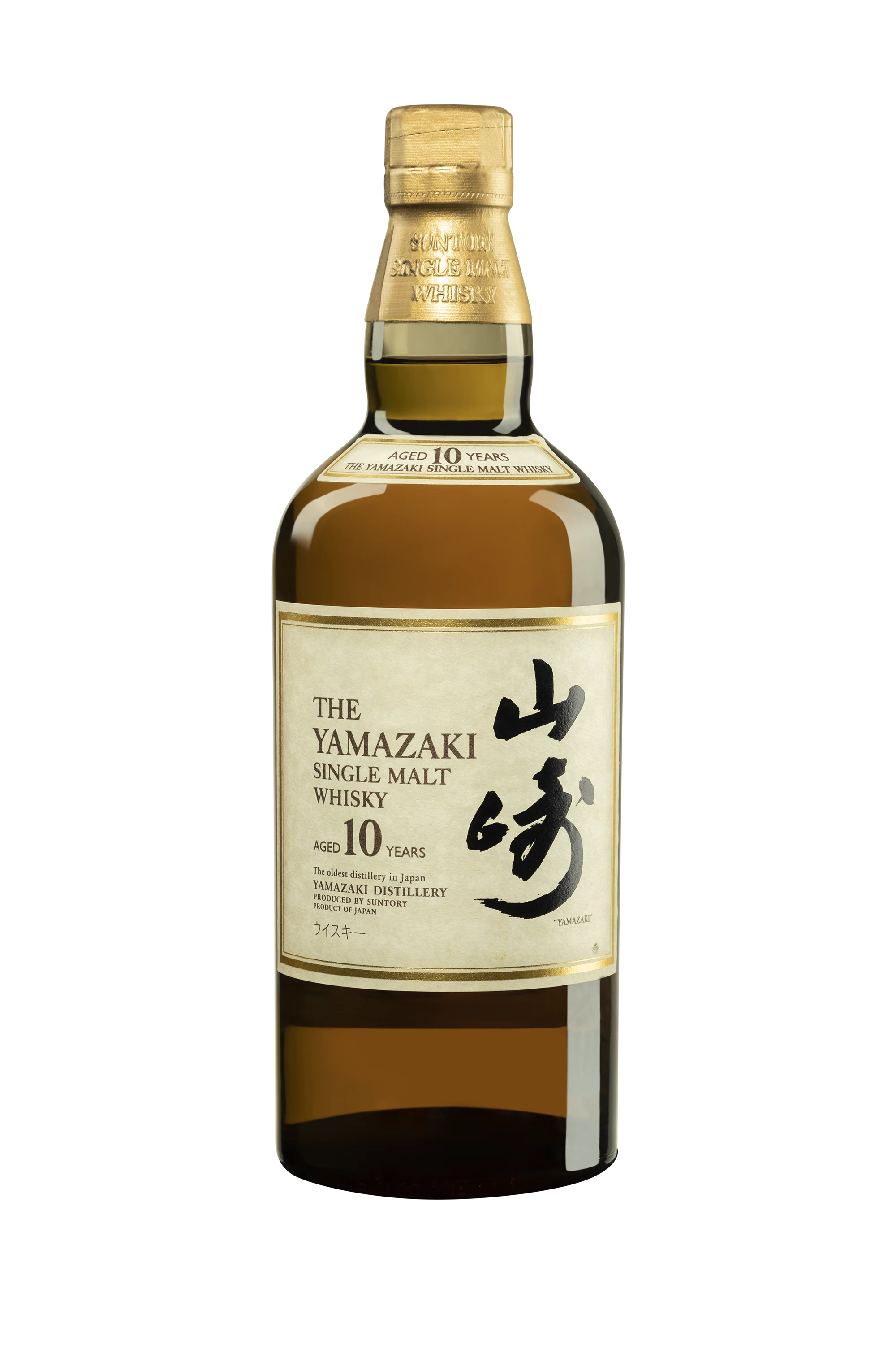 The Yamazaki - Single Malt Japanese Whisky "10 Ans" 40°, 70cl