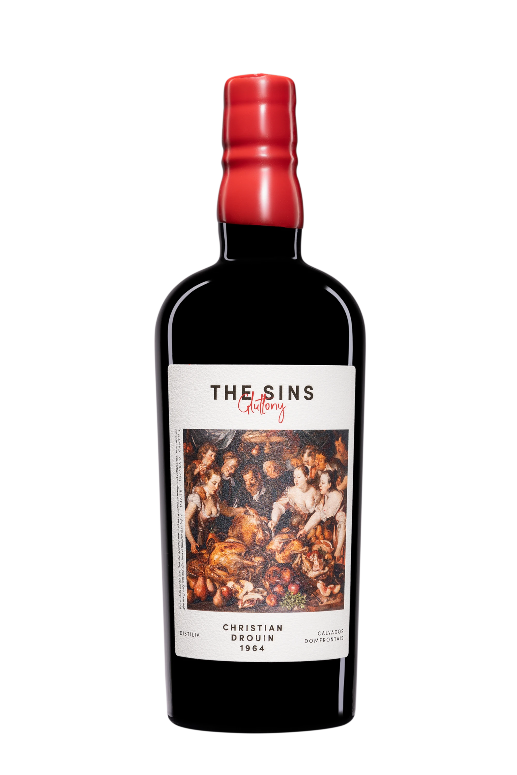 The Sins - Calvados Domfrontais "58 Ans Christian Drouin" Brun 1964 47.9° Giftbox, 70cl