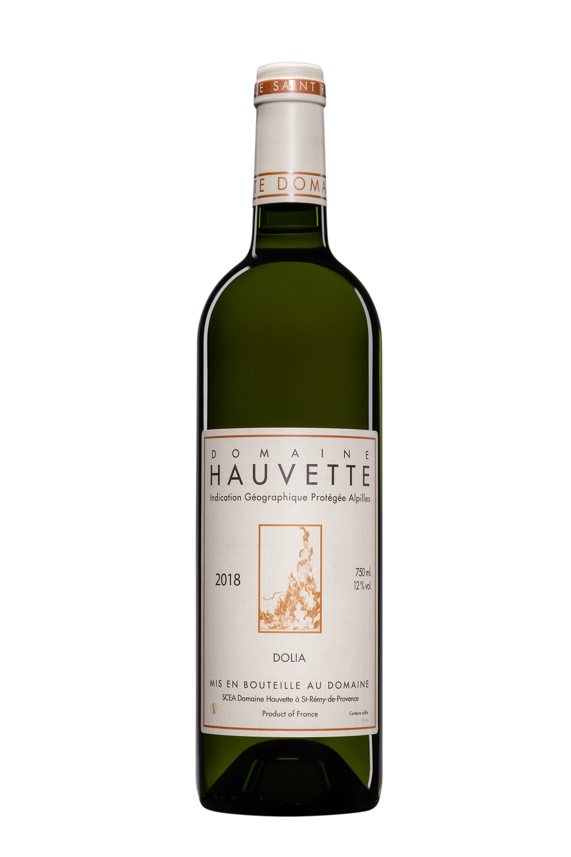 Domaine Hauvette - Vin de Pays des Alpilles "Dolia" Blanc 2018, 75cl