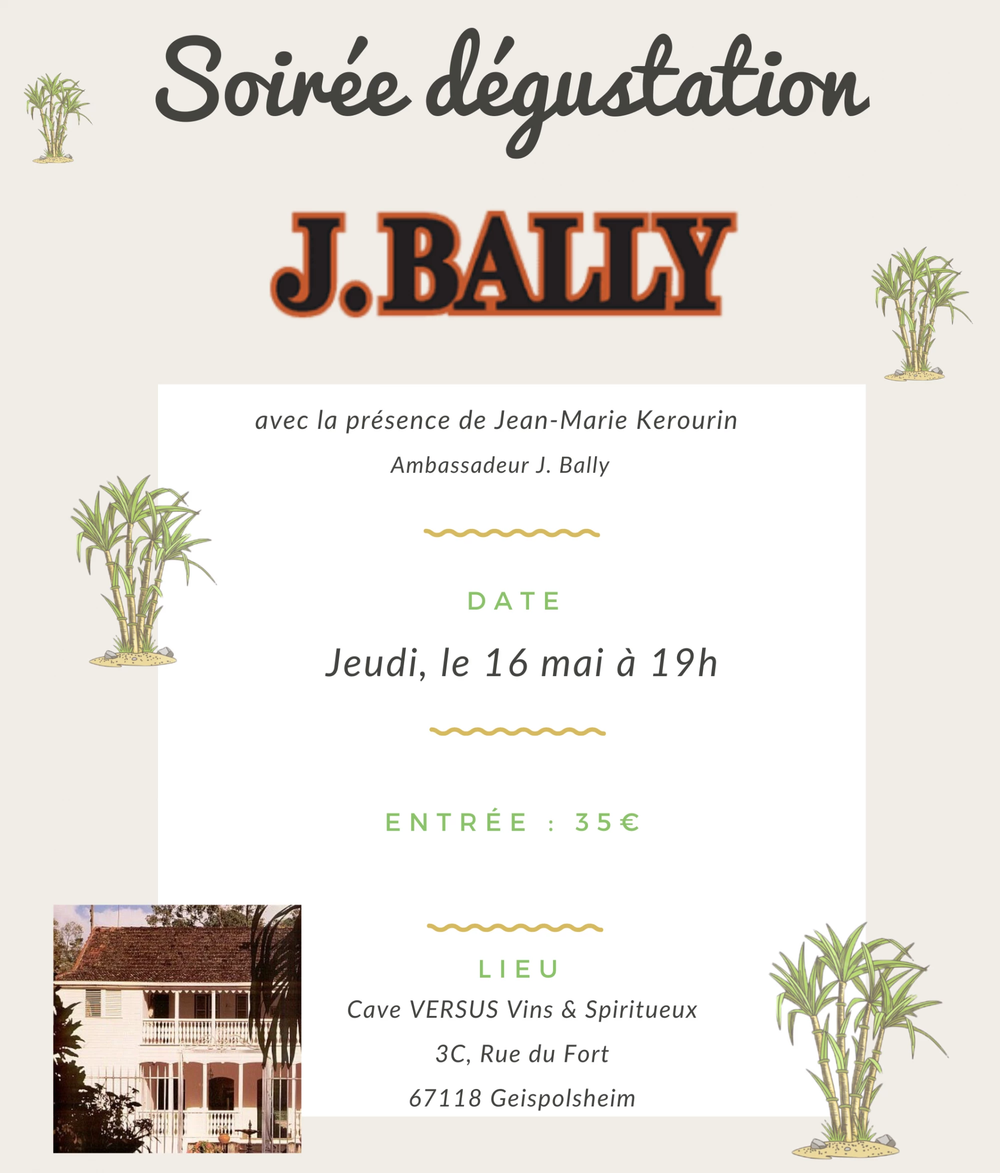 Masterclass Rhum J. Bally 16.05.2024
