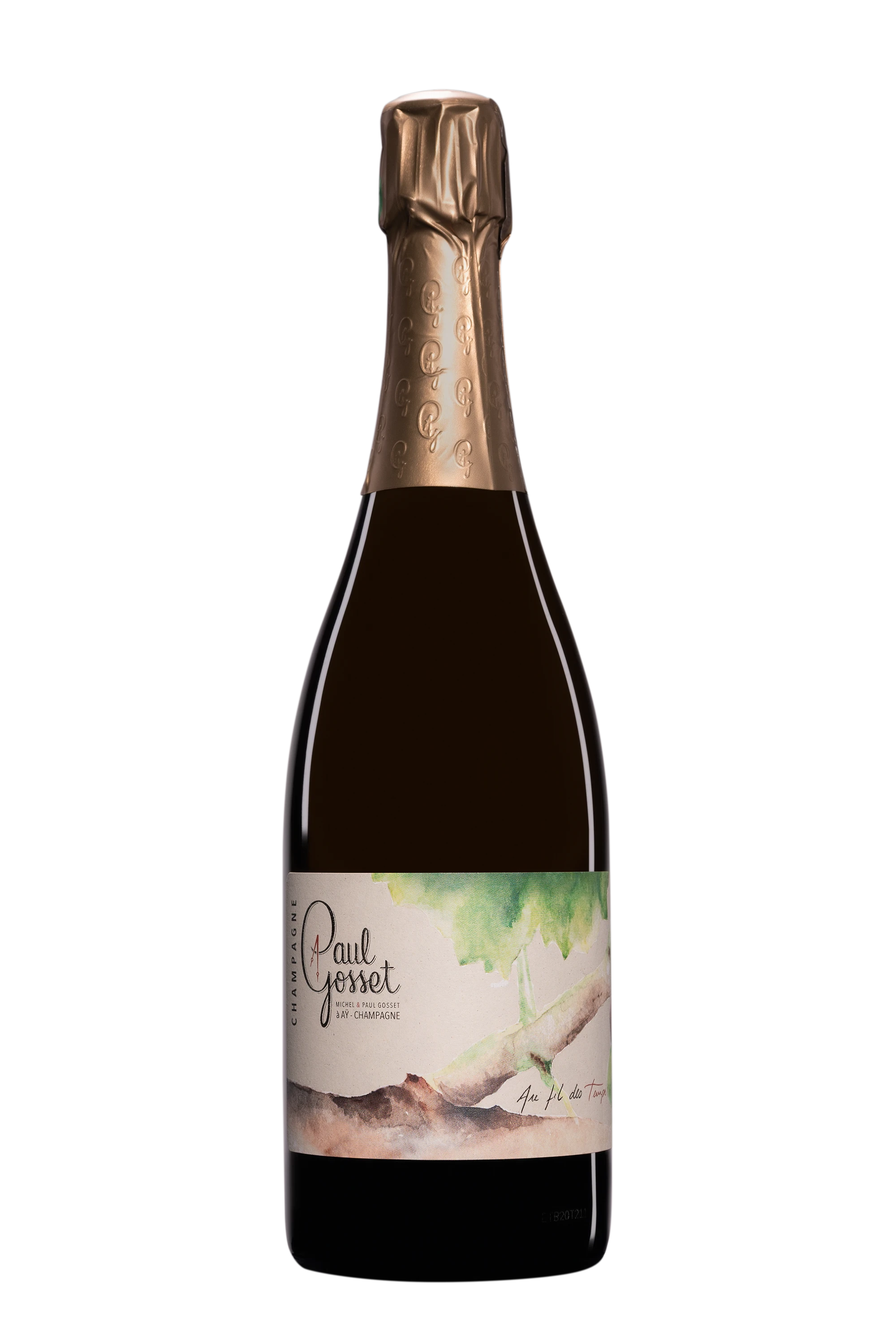 Domaine Paul Gosset - Champagne Extra-Brut Blanc de Noirs "Au Fil des Temps : L'Été" Blanc NV Dégorgement 02 Apr. 2024 12.5°, 75cl