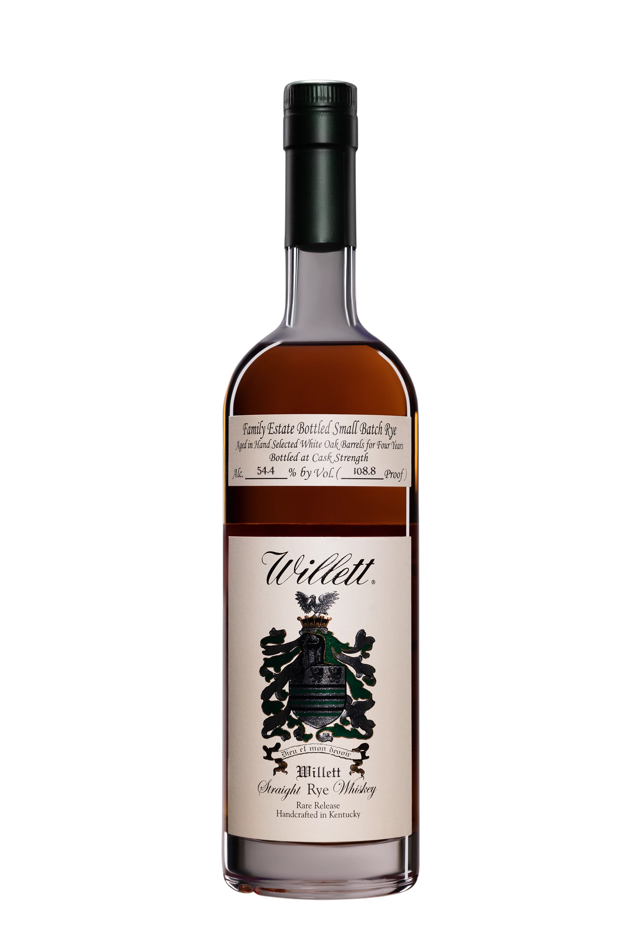 Willett - Rye Kentucky Whisky "4 Ans Family Estate Small Batch Rye" 54.4°, 70cl