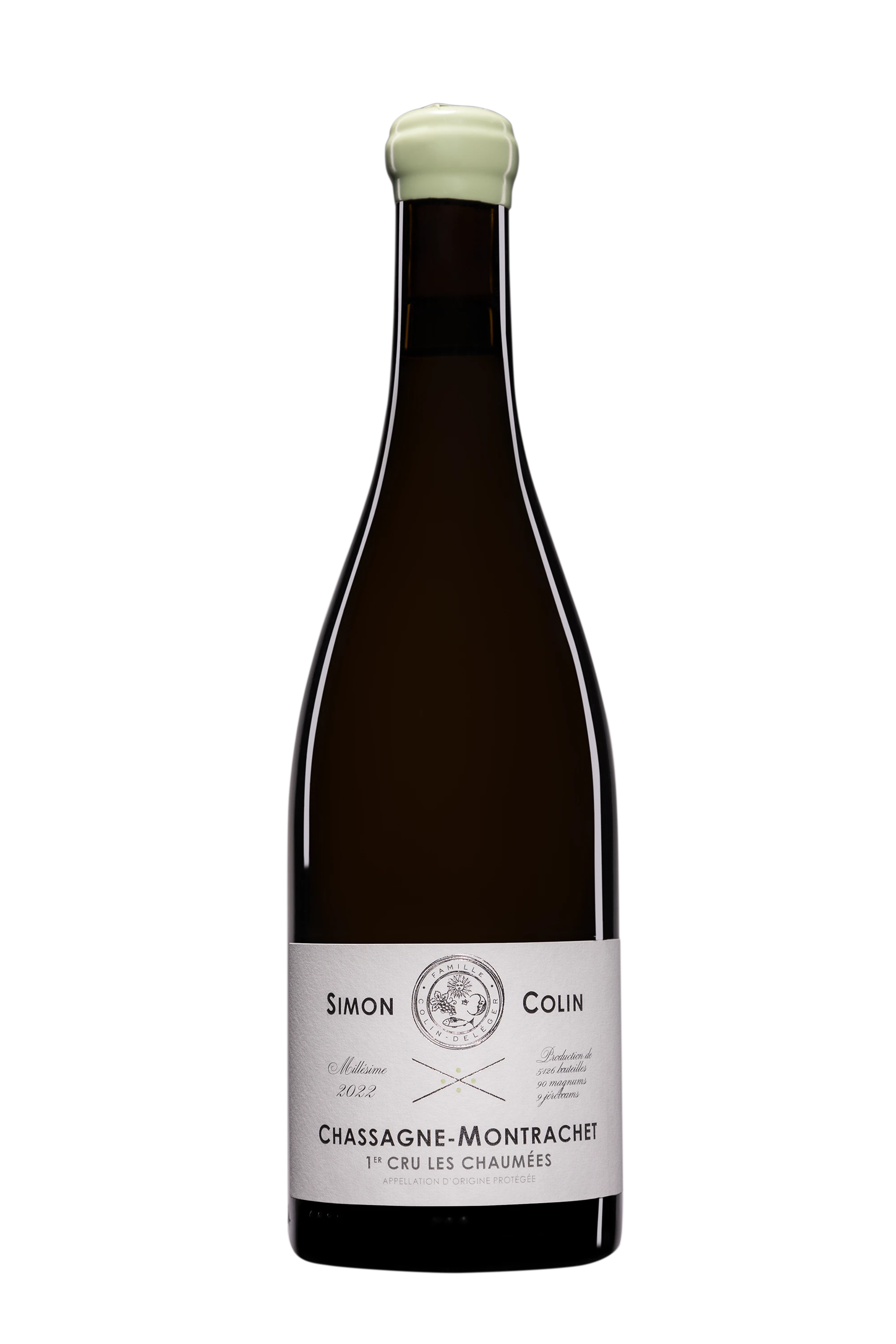 Domaine Simon Colin - Chassagne-Montrachet 1er Cru "Les Chaumées" Blanc 2022, 75cl