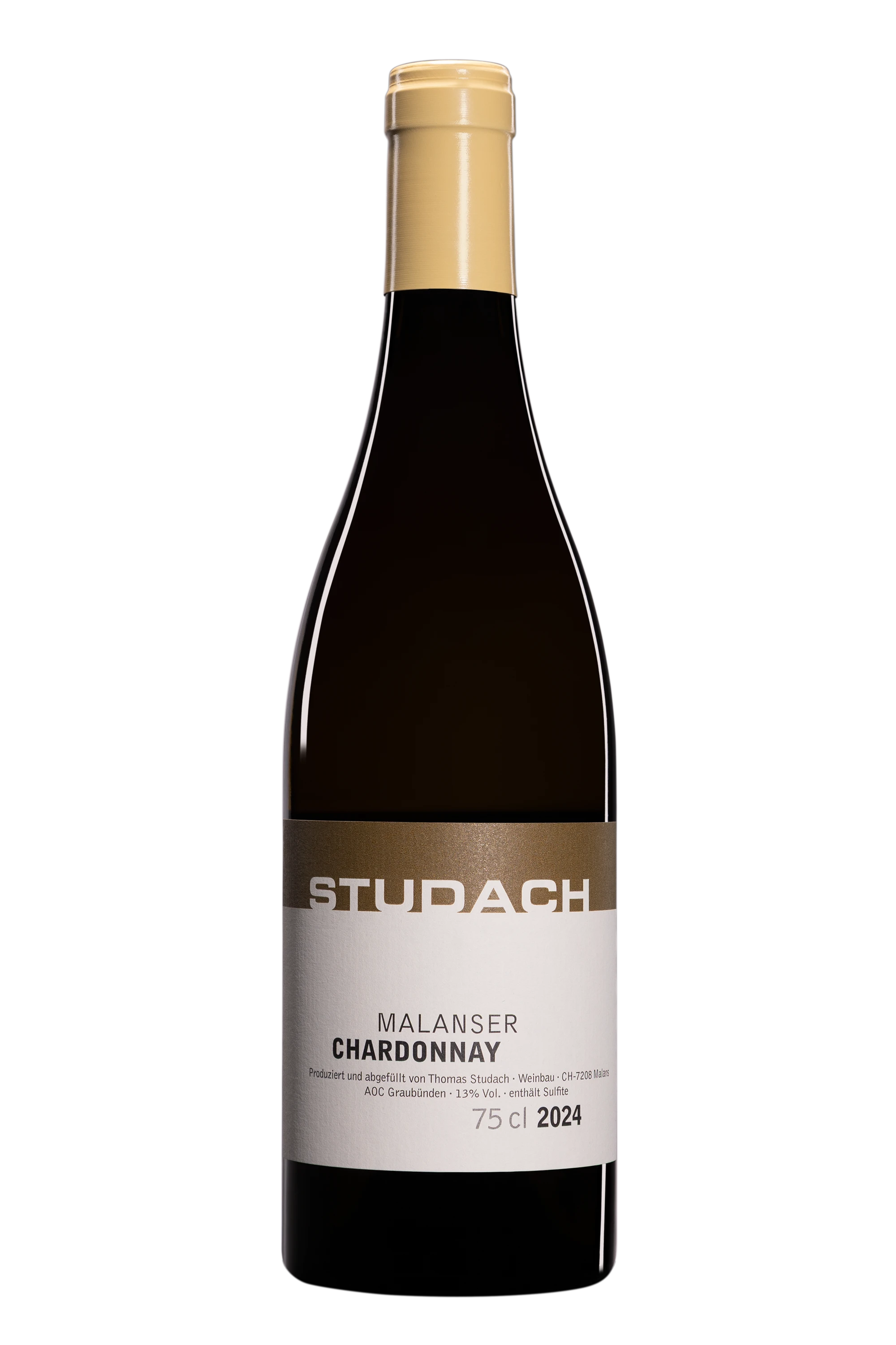 Weinbau Thomas Studach - Graubünden "Chardonnay" Blanc 2024 13°, 75cl