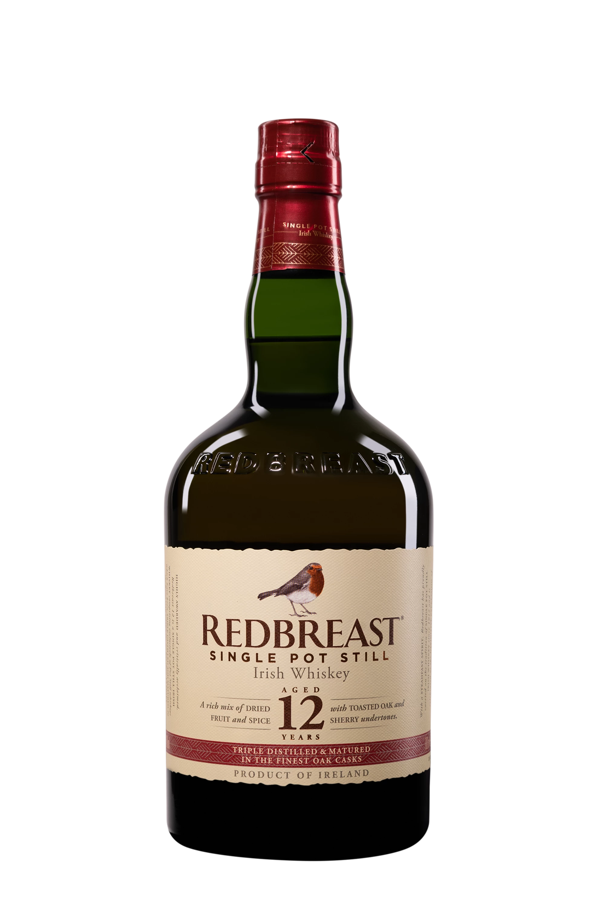 Midleton - Single Pot Irish Whisky "Redbreast - 12 Ans" 40° Giftbox, 70cl