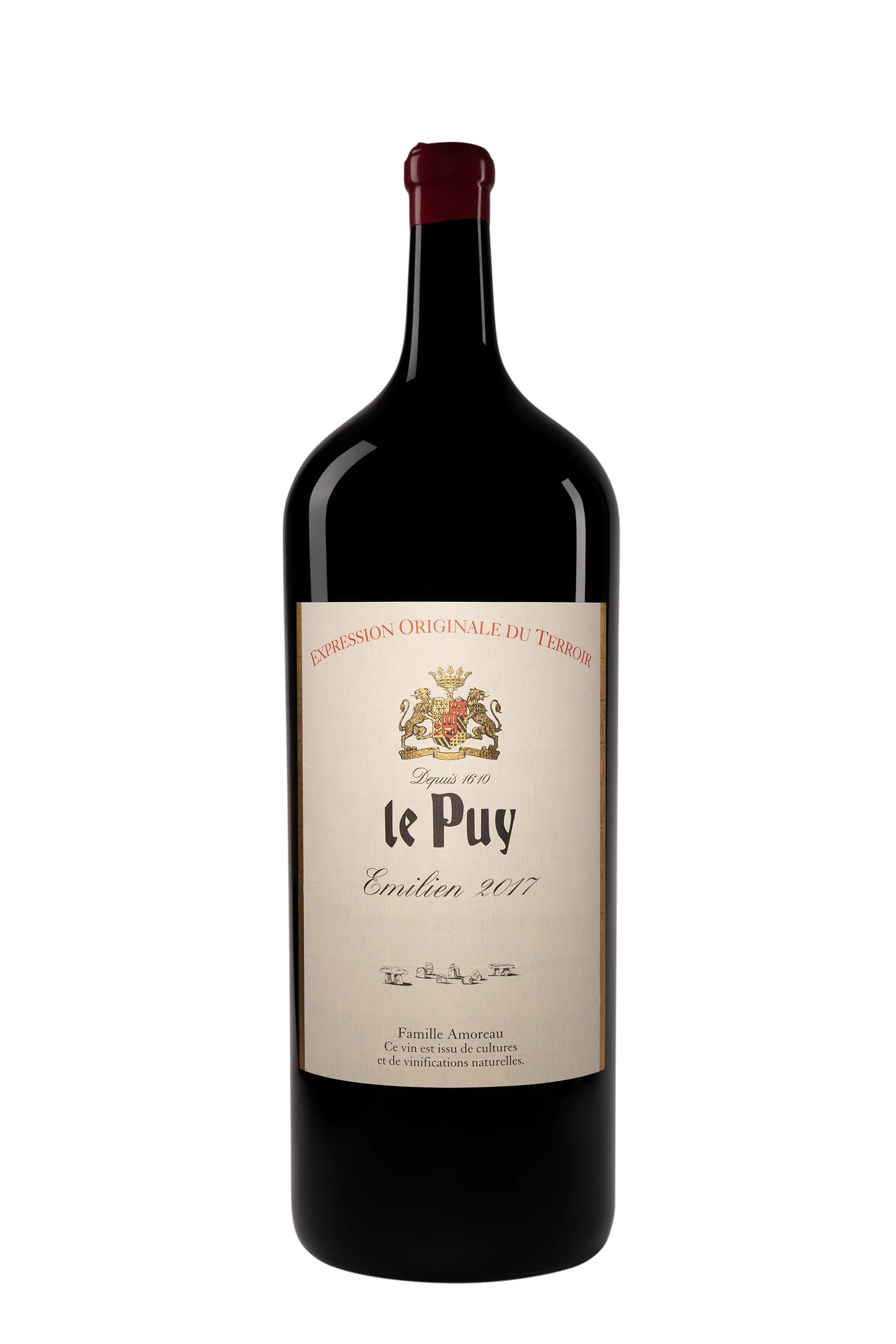 Le Puy - Vin de France "Emilien" Rouge 2017, 1500cl