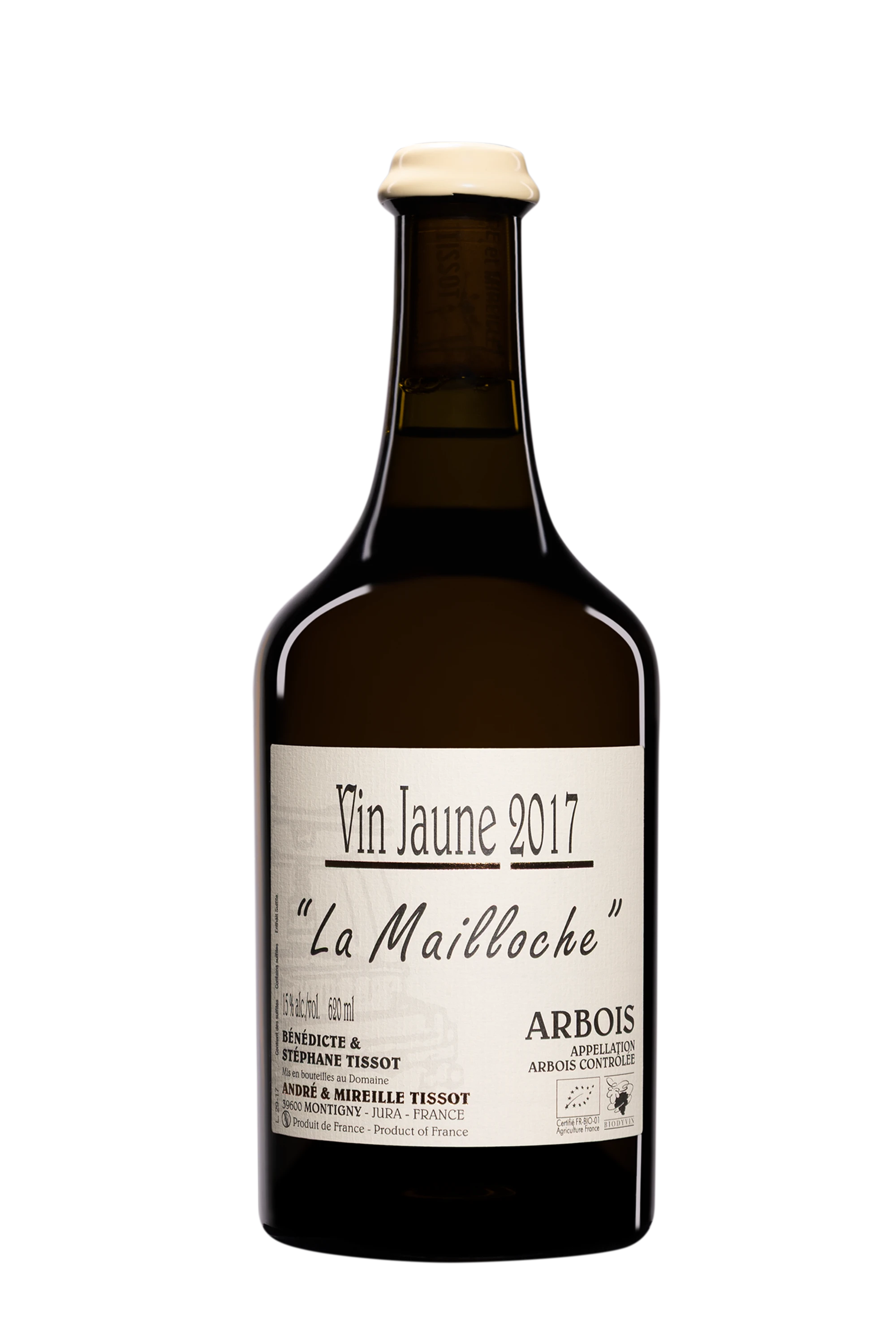 Domaine Bénédicte & Stéphane Tissot - Arbois "Vin Jaune - La Mailloche" Blanc 2017, 62cl