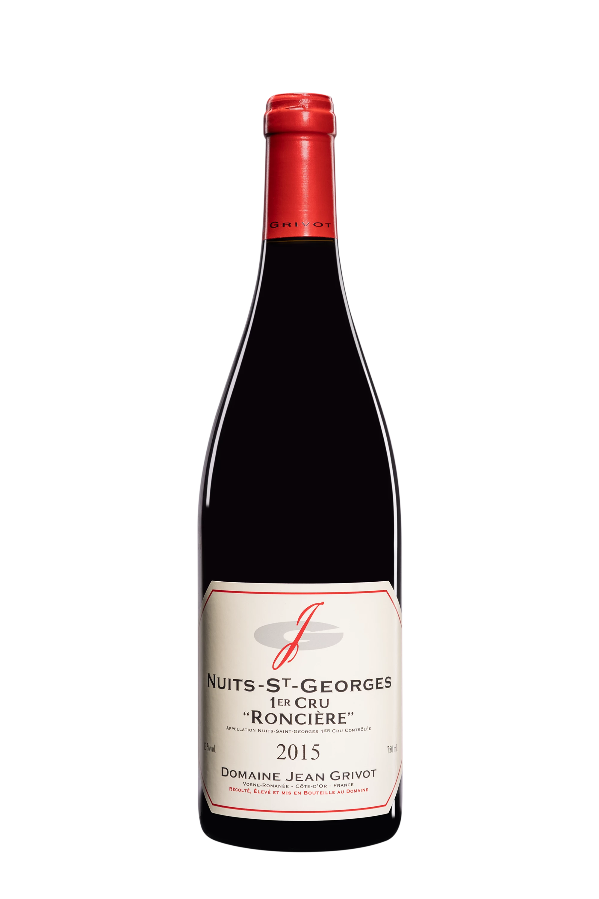 Domaine Jean Grivot - Nuits-Saint-Georges 1er Cru "Roncière" Rouge 2015 13°, 75cl