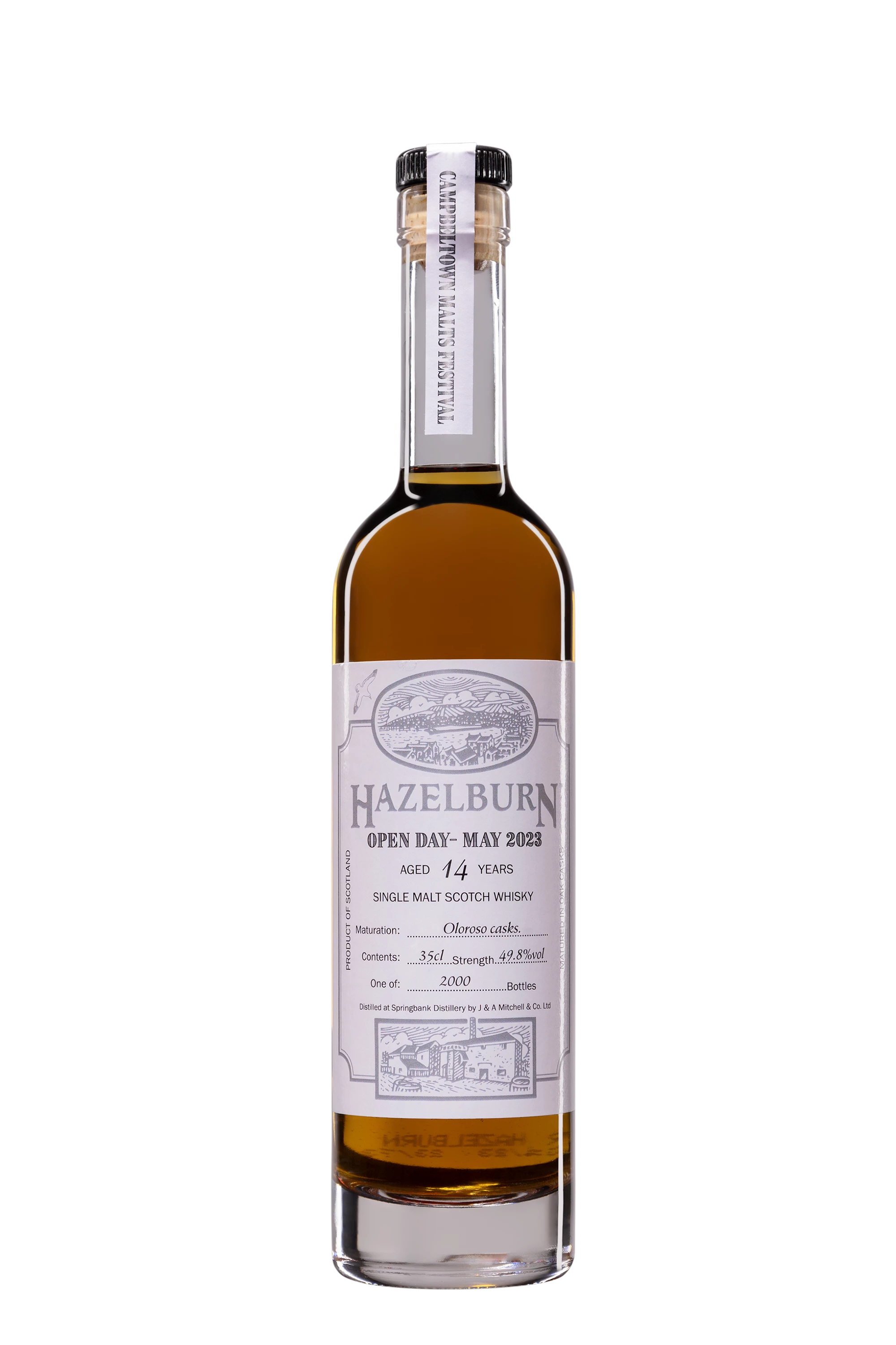 Springbank - Single Malt Scotch Whisky "Hazelburn 14 Ans - Open Day 2023" 49.8°, 35cl