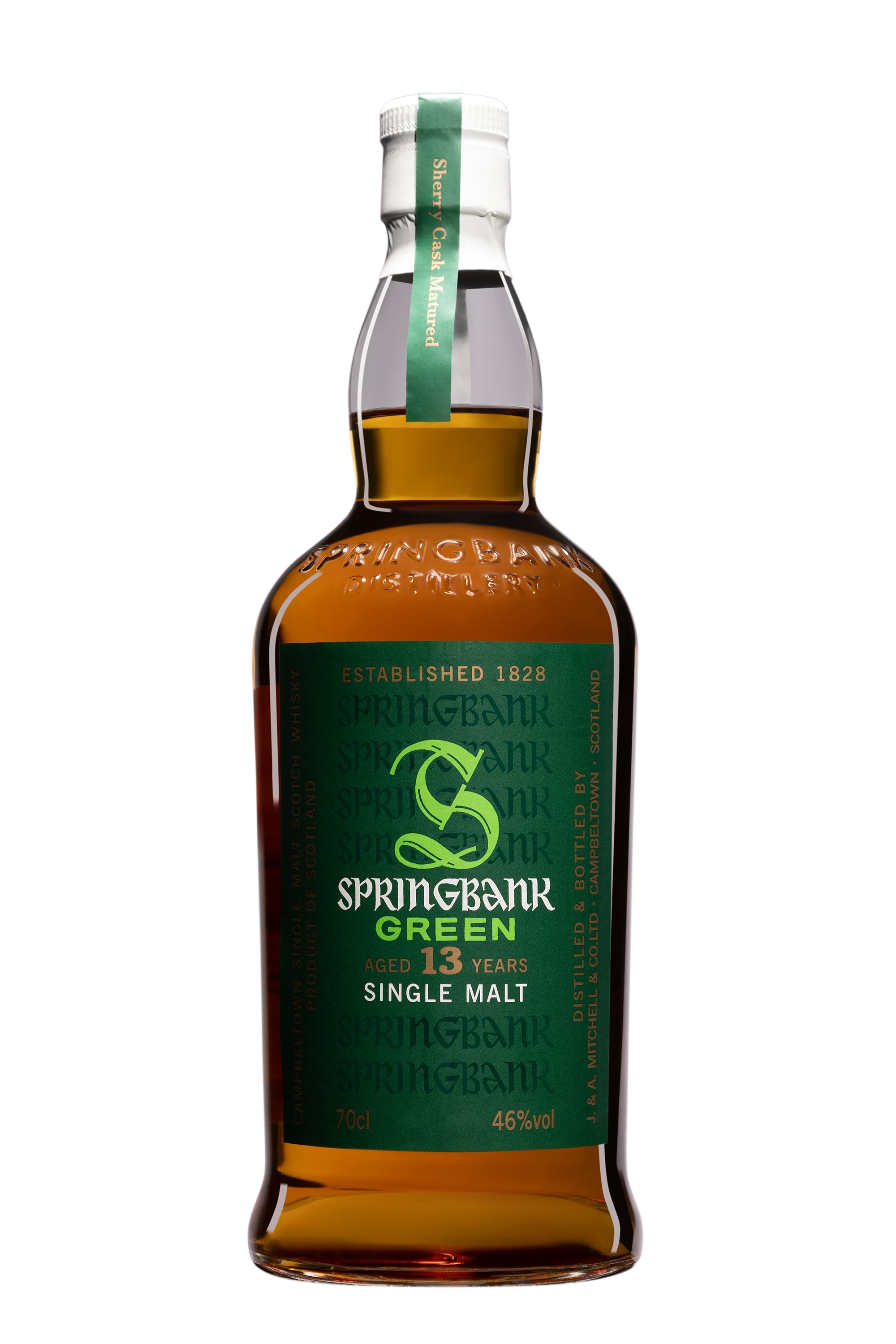 Springbank - Single Malt Scotch Whisky "13 Ans - Green Release 2015" 46° Giftbox, 70cl