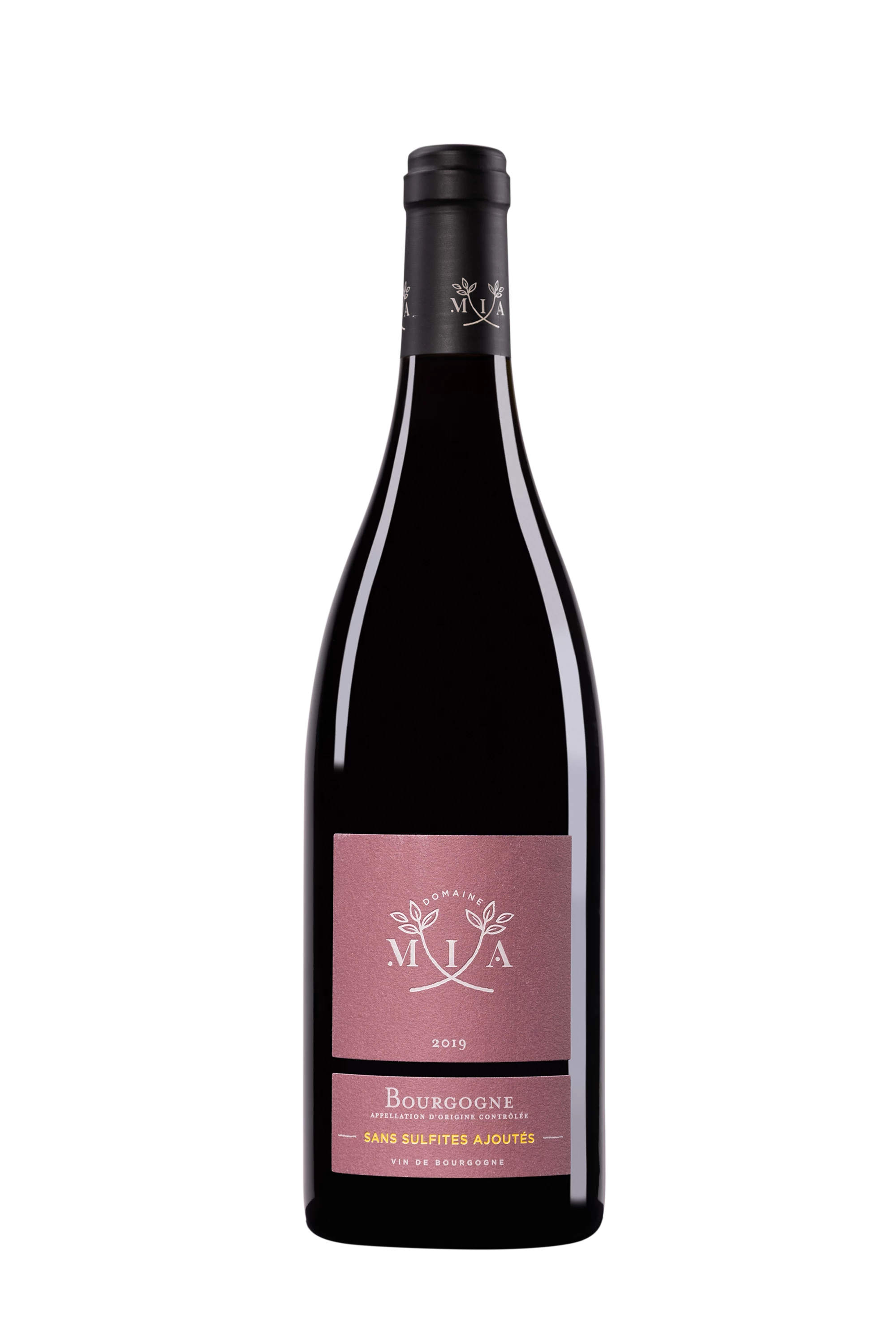 Domaine Mia - Bourgogne "Sans Sulfites Ajoutés" Rouge 2019, 75cl