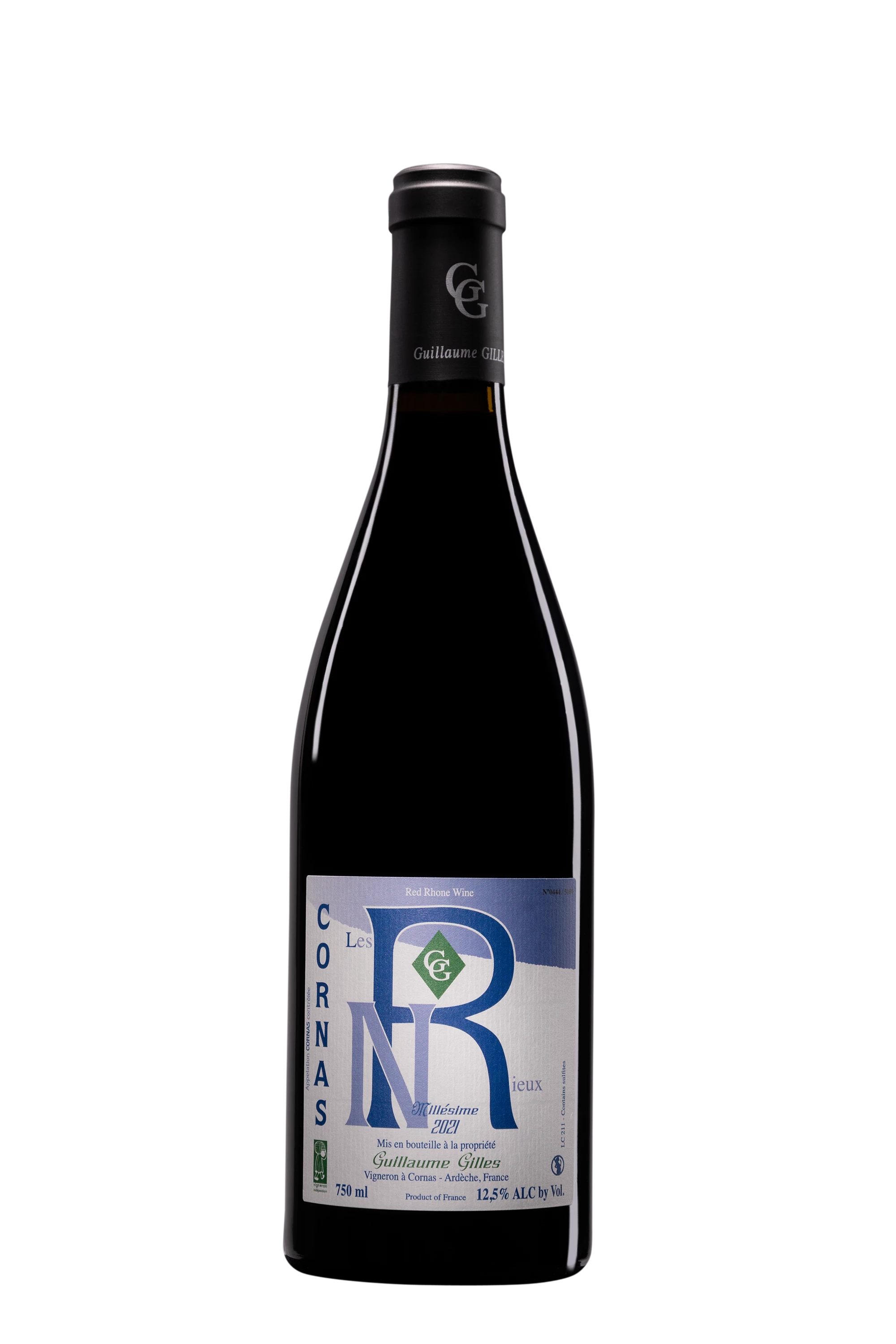 Domaine Guillaume Gilles - Cornas "Les Rieux" Rouge 2021 12.5°, 75cl
