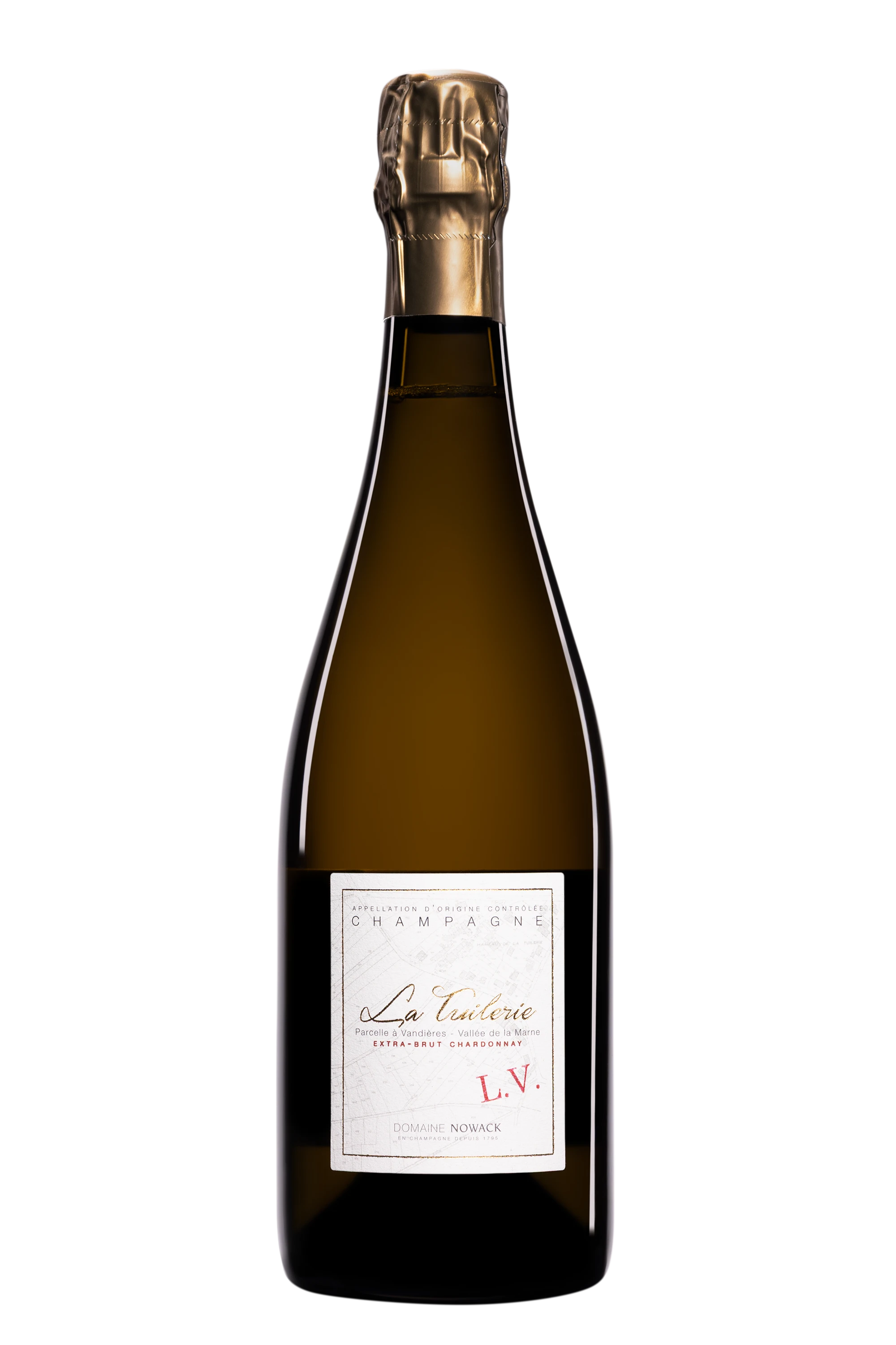 Domaine Nowack - Champagne Extra-Brut Blanc de Blancs Millésimé "La Tuilerie - L.V." Blanc 2013 Dégorgement 2025 12°, 75cl