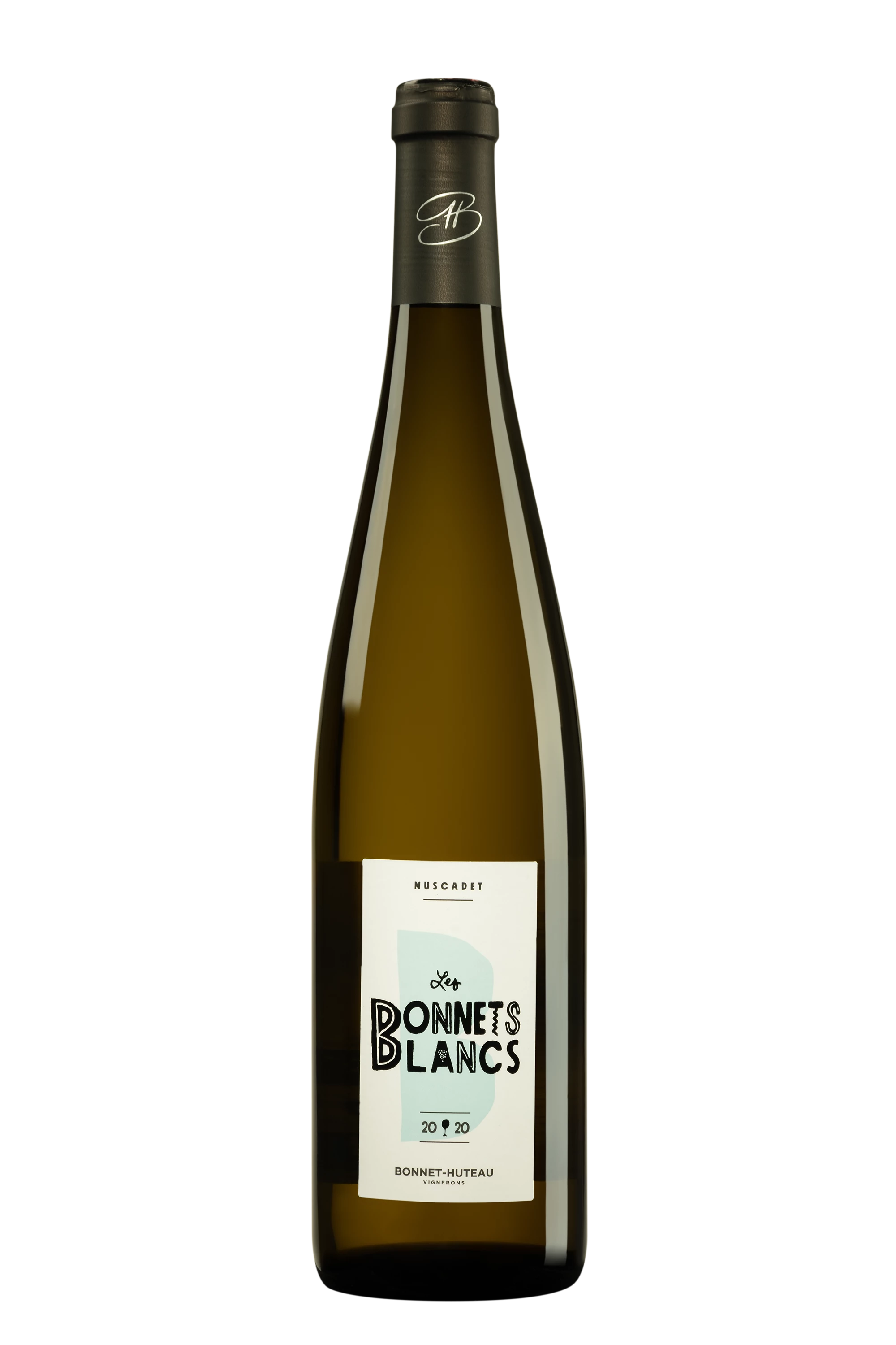 Domaine Bonnet Huteau - Muscadet - Sèvre et Maine "Les Bonnets Blancs" Blanc 2020 12°, 75cl