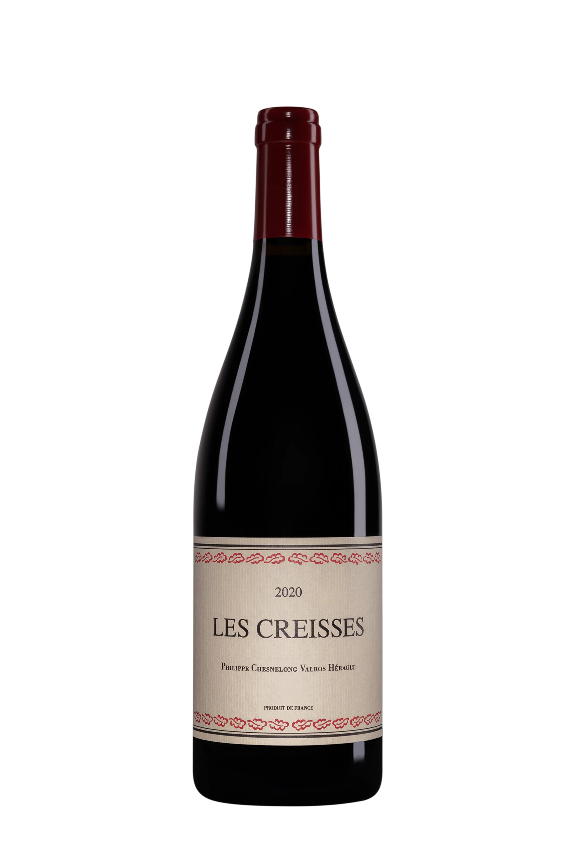 Domaine des Creisses - Vin de Pays d'Oc Rouge 2020 14°, 75cl