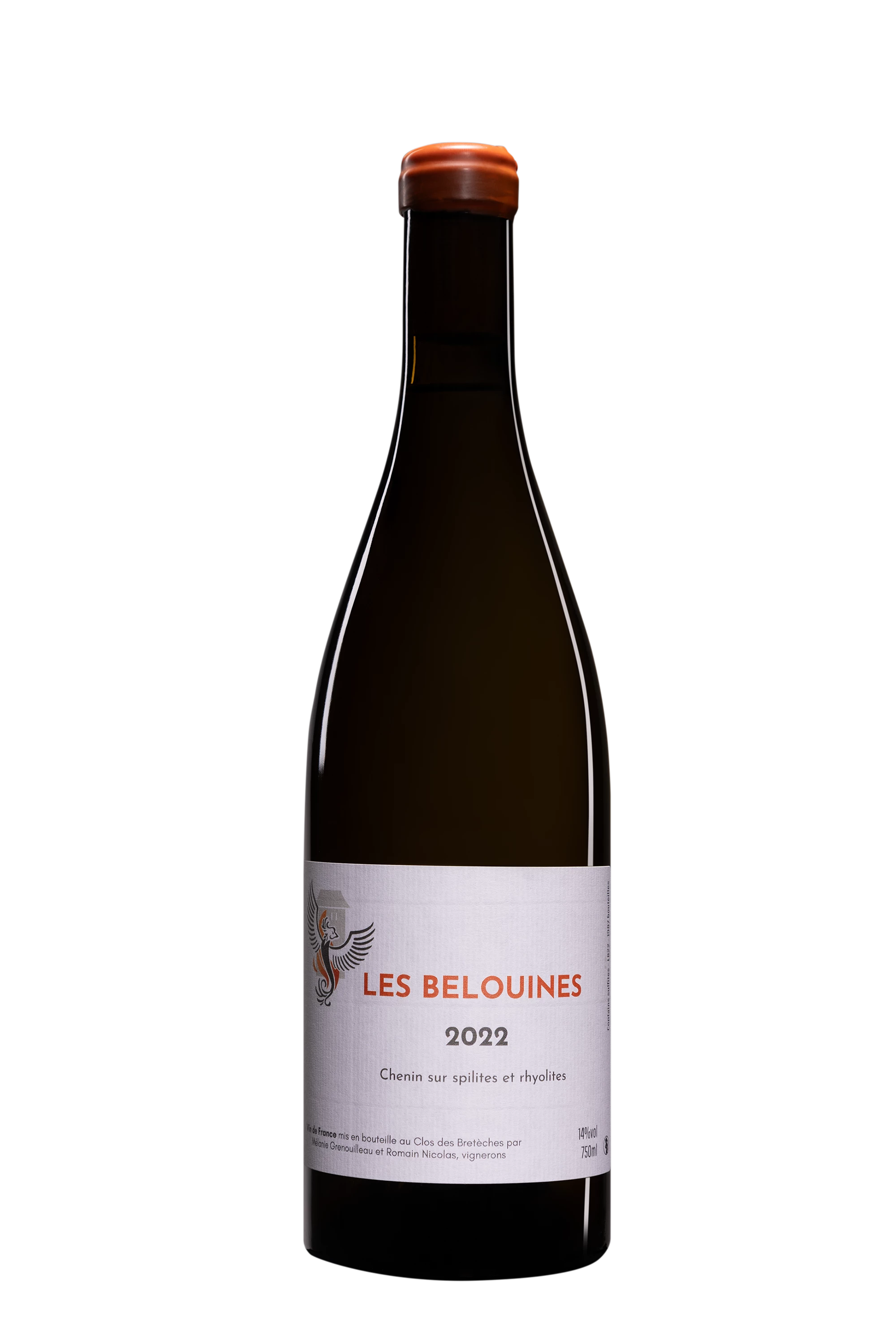 Clos des Bretèches - Anjou "Les Belouines" Blanc 2022 14°, 75cl
