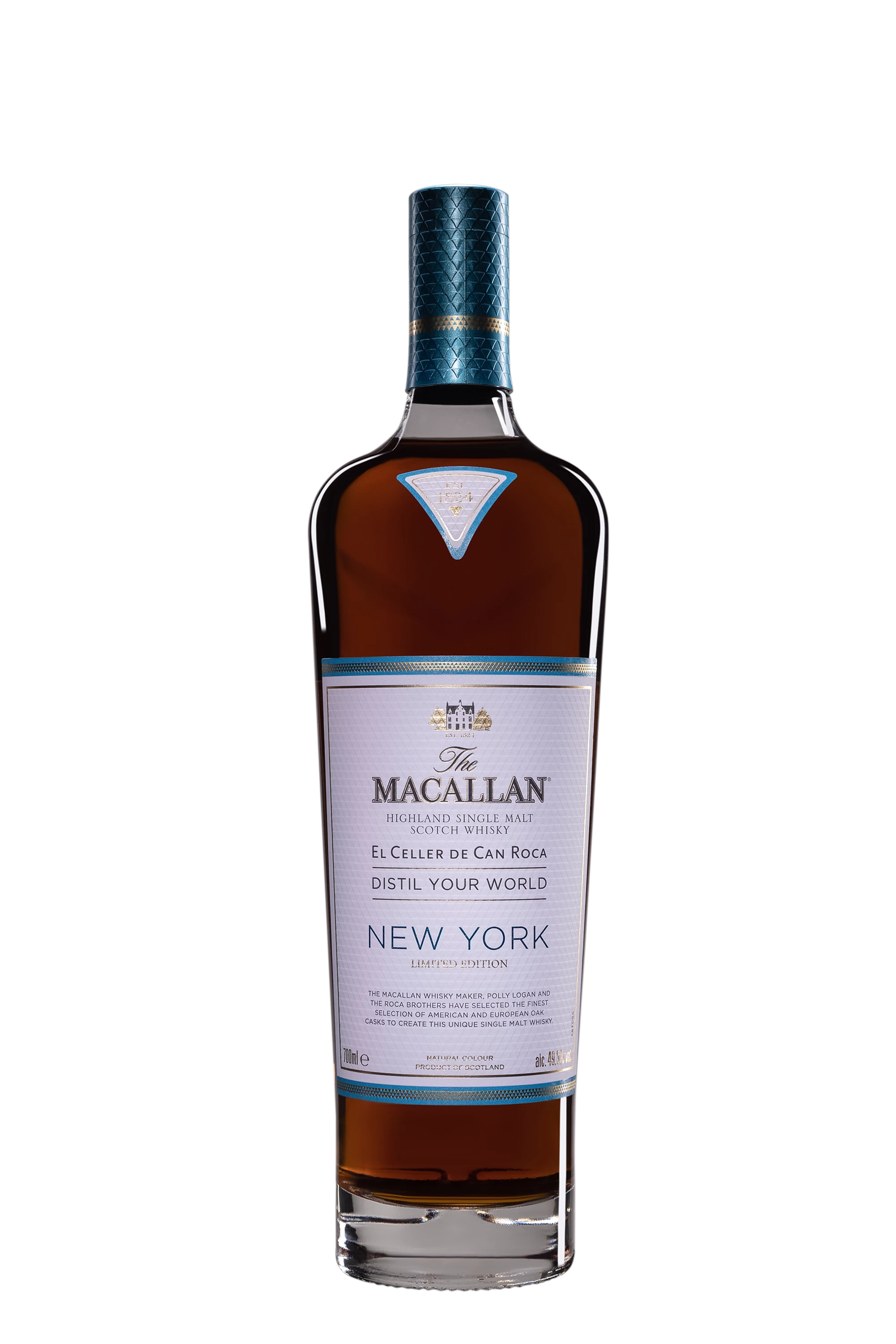 The Macallan - Single Malt Scotch Whisky "Distil your World - New York" 49.5° Giftbox, 70cl