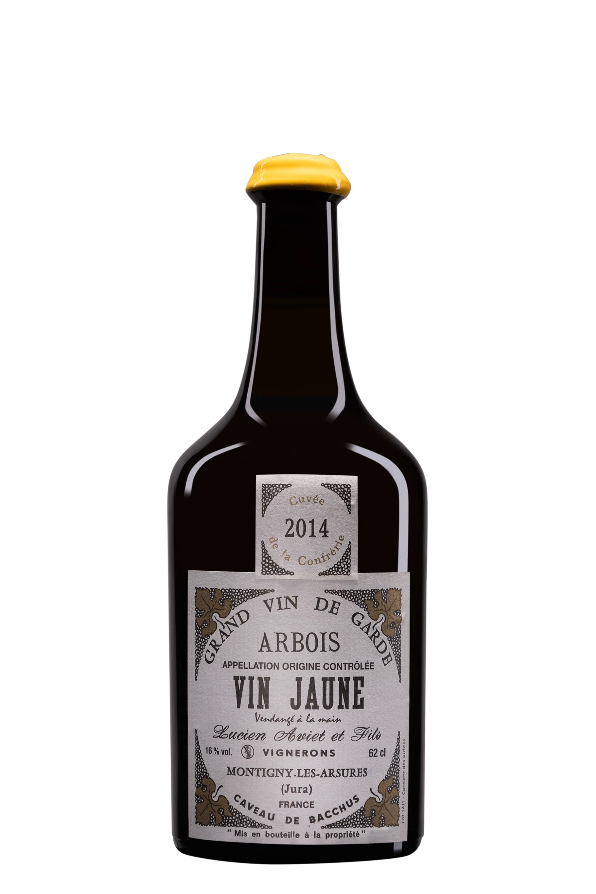 Domaine Lucien Aviet - Arbois "Vin Jaune - Cuvée de la Confrérie" Blanc 2014, 62cl