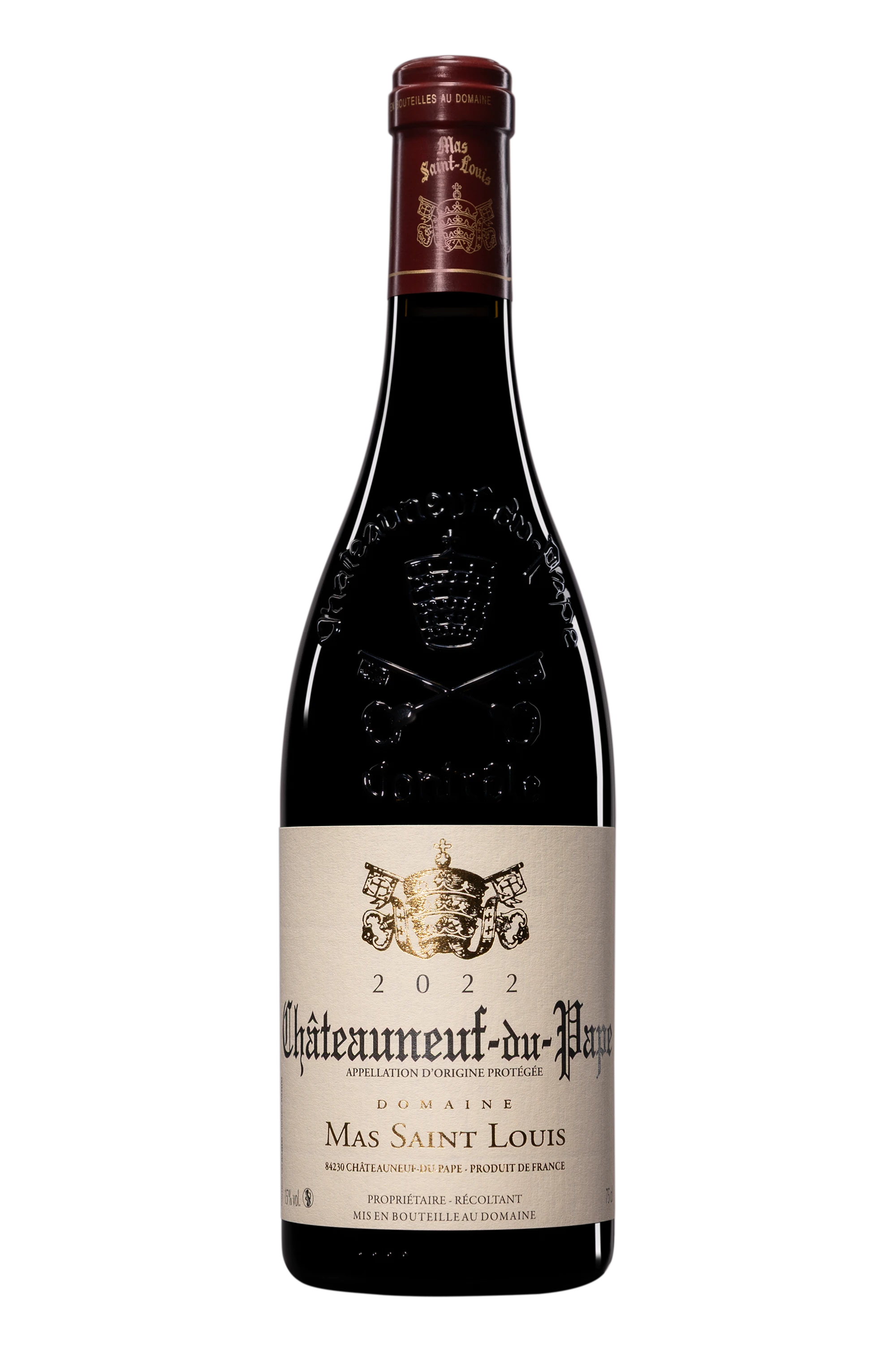 Domaine Mas Saint Louis - Châteauneuf-du-Pape "Tradition" Rouge 2022, 75cl