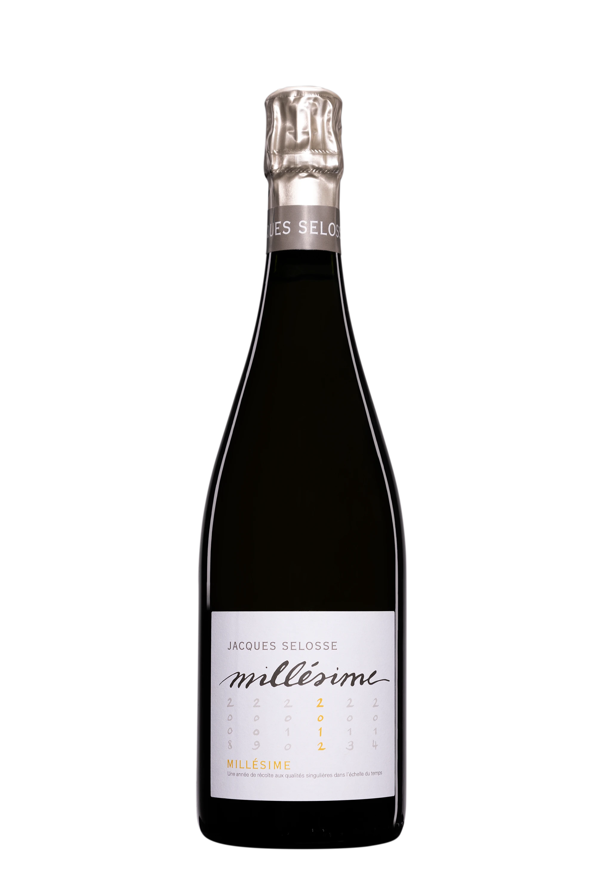 Domaine Jacques Selosse - Champagne Extra-Brut Grand Cru Blanc de Blancs Millésimé Blanc 2012 12.8°, 75cl