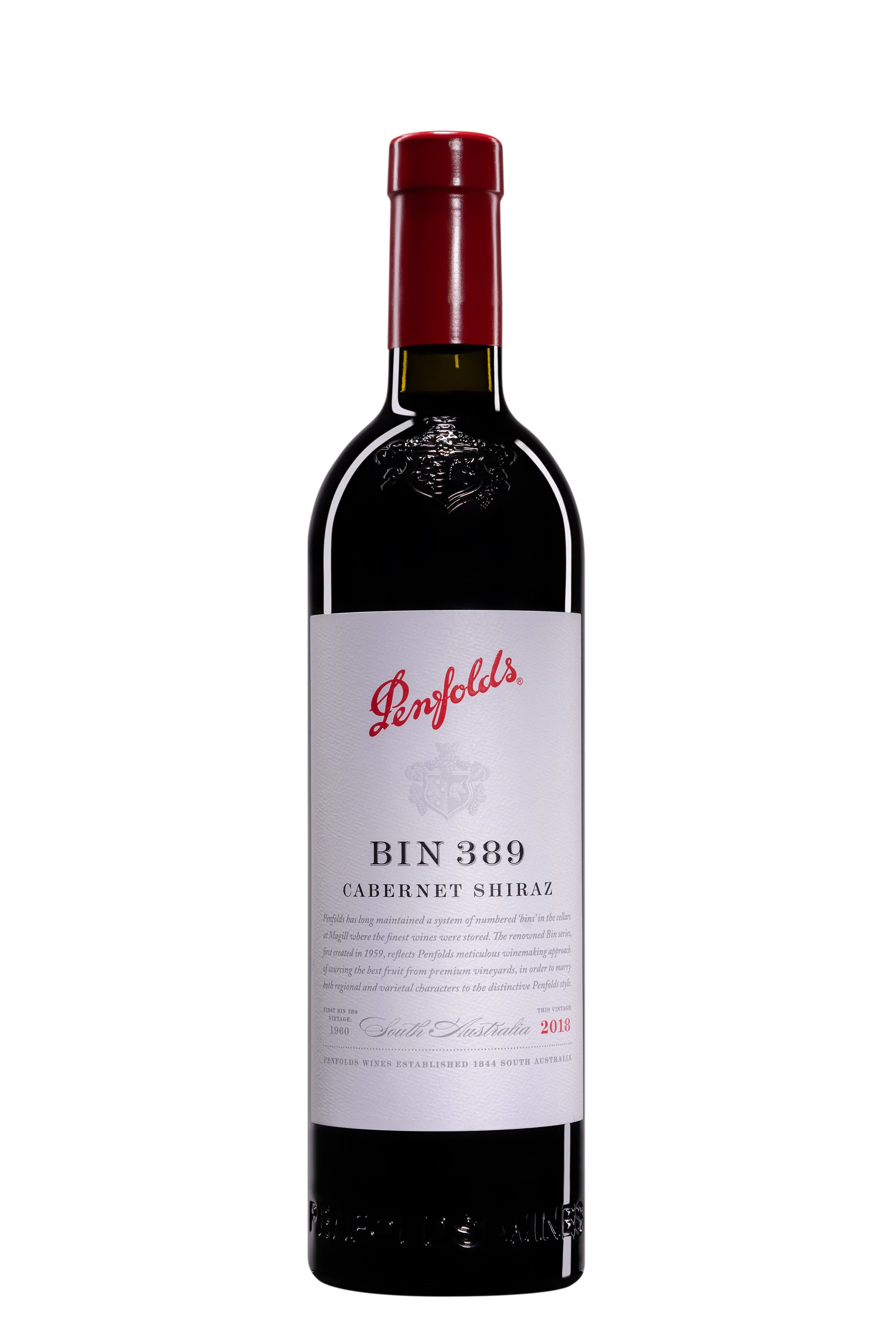 Penfolds - South Australia "Bin 389 - Cabernet Shiraz" Rouge 2018, 75cl