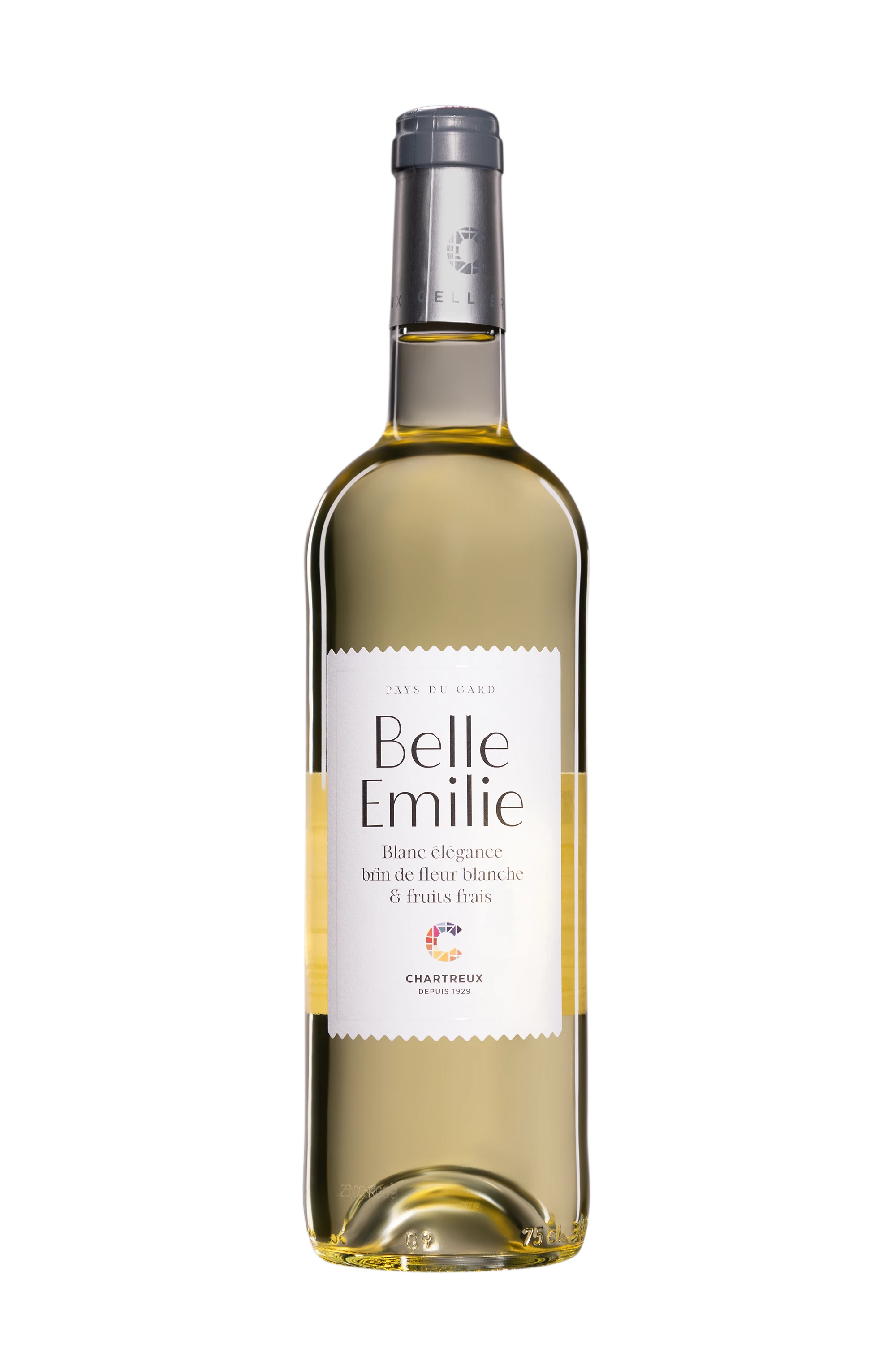 Cellier des Chartreux - Vin de Pays du Gard "Belle Emilie" Blanc 2024 12.5°, 75cl