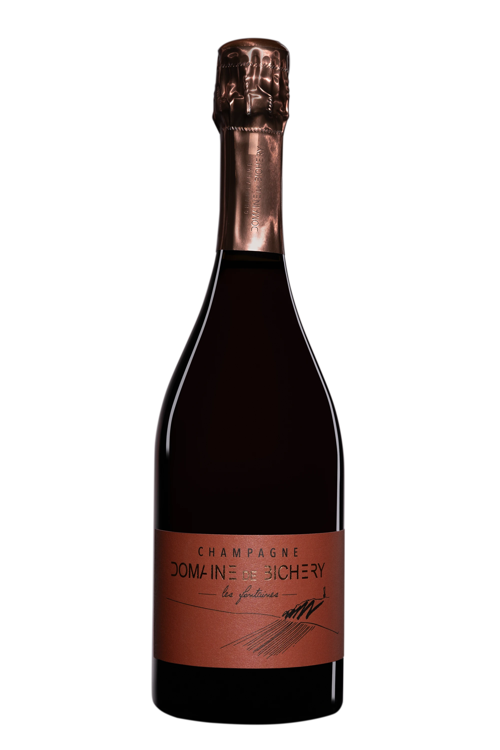 Domaine de Bichery - Champagne Brut Nature "Les Fontaines" Rosé Vendange 2022 12.5°, 75cl